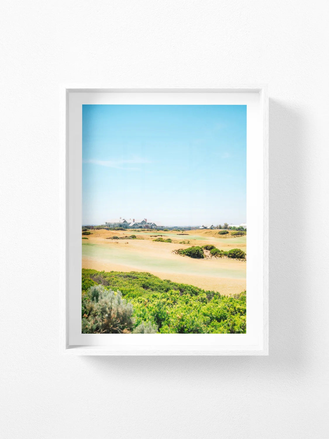 Barwon Heads Golf Course Summer Fairways Portrait