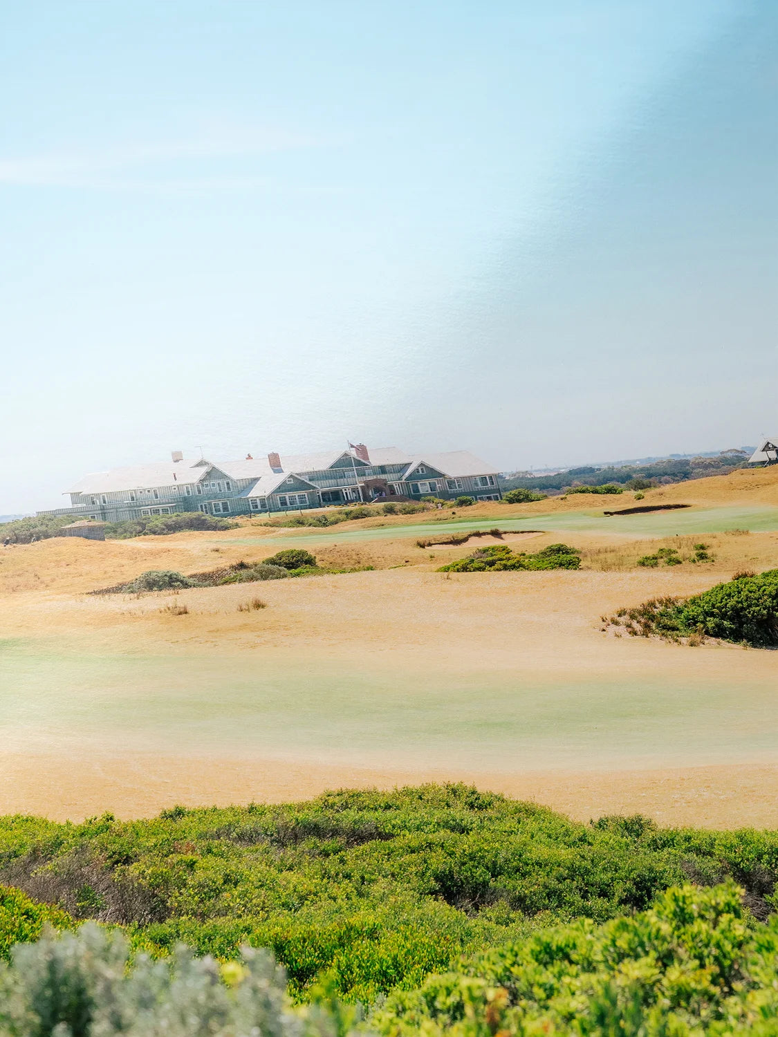 Barwon Heads Golf Course Summer Fairways Portrait