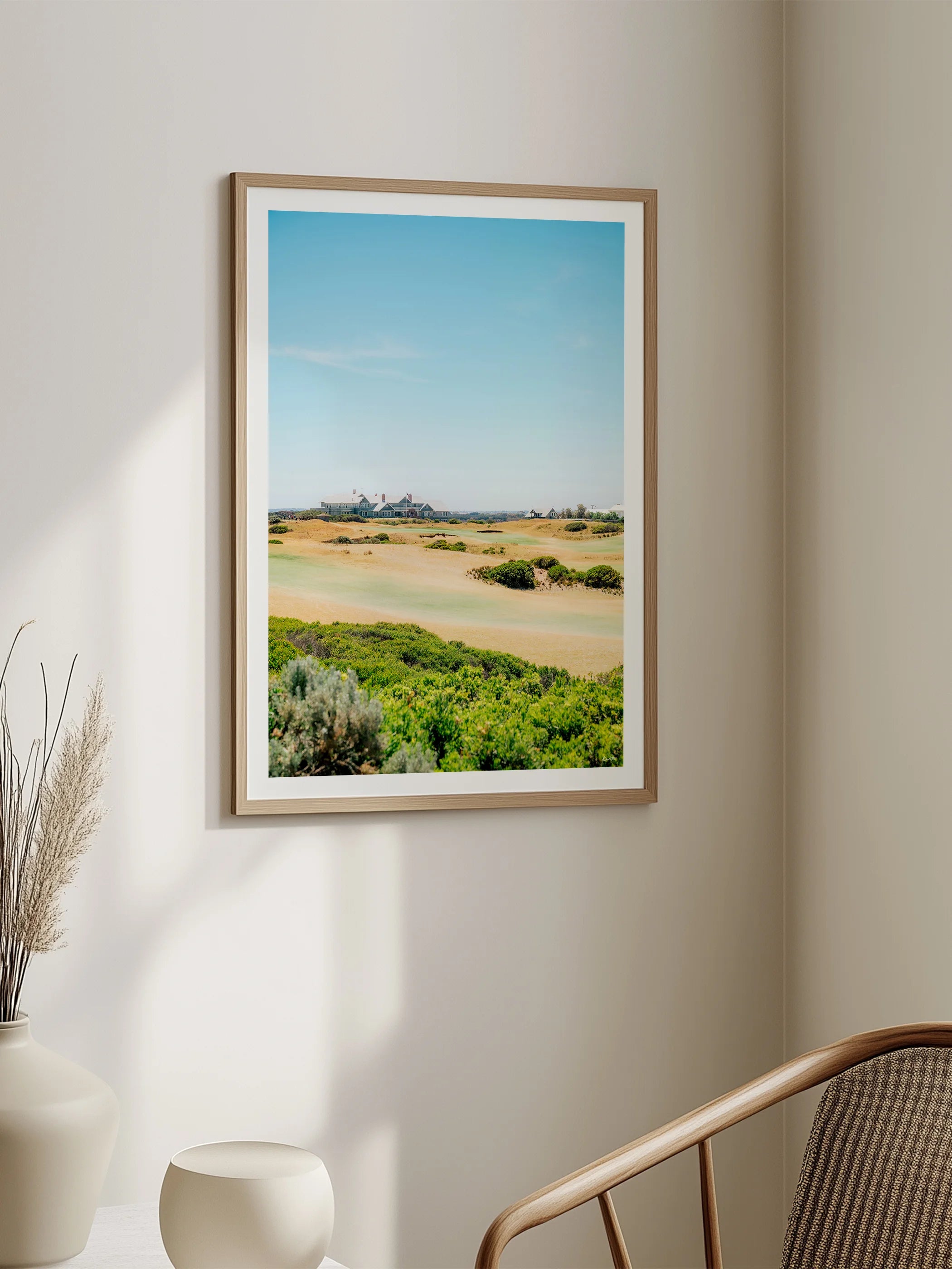 Barwon Heads Golf Course Summer Fairways Portrait