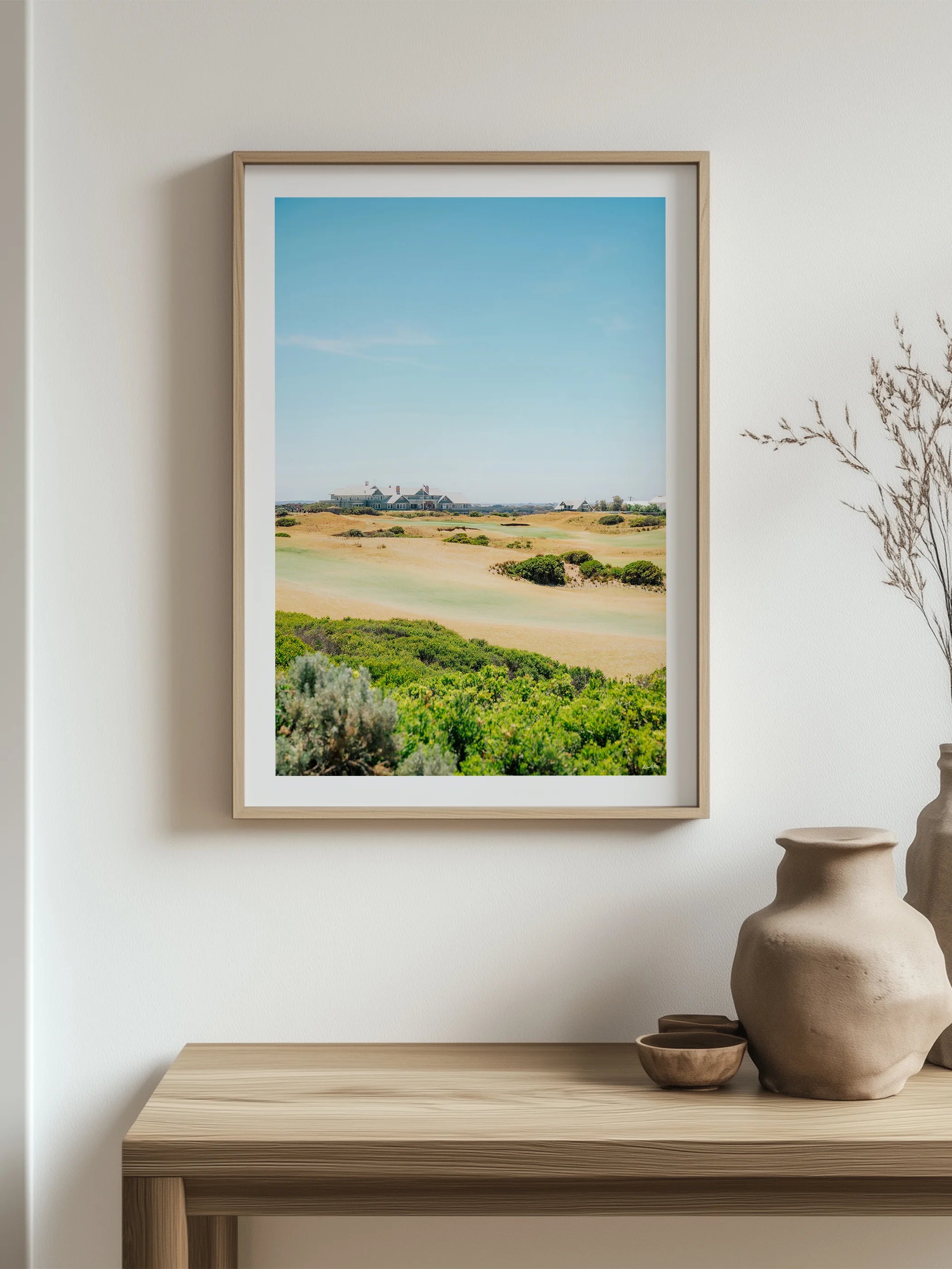 Barwon Heads Golf Course Summer Fairways Portrait