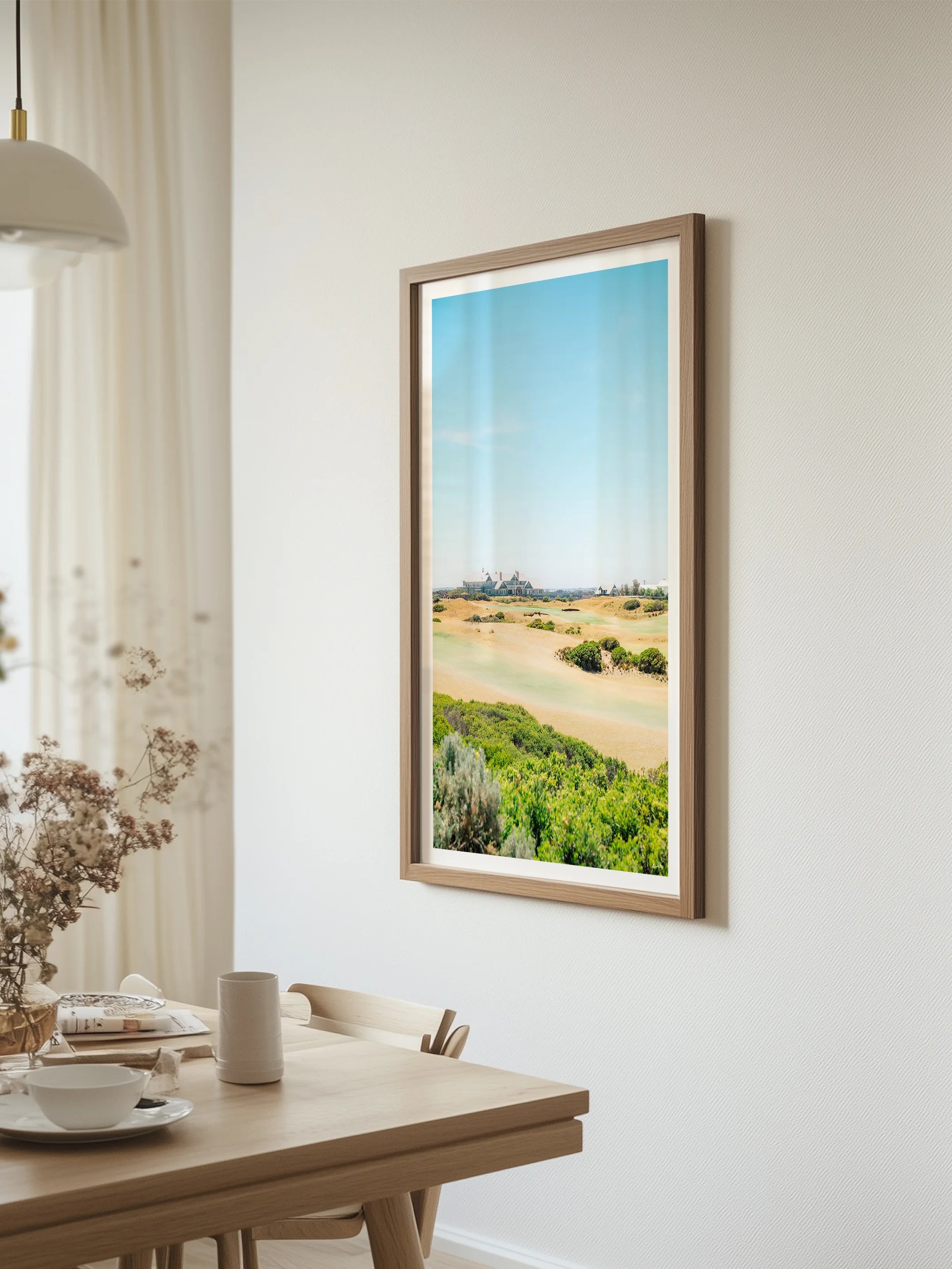Barwon Heads Golf Course Summer Fairways Portrait