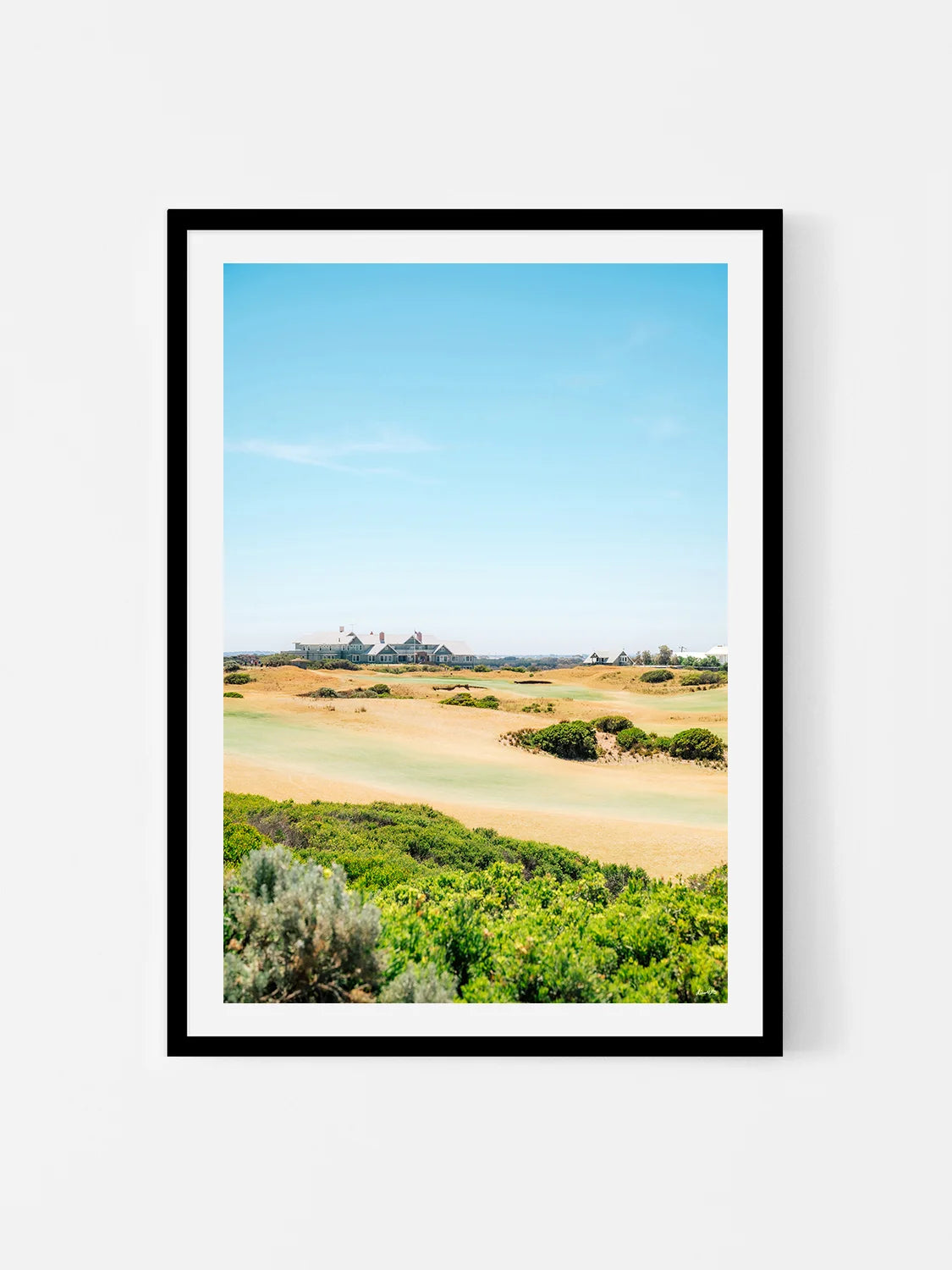 Barwon Heads Golf Course Summer Fairways Portrait