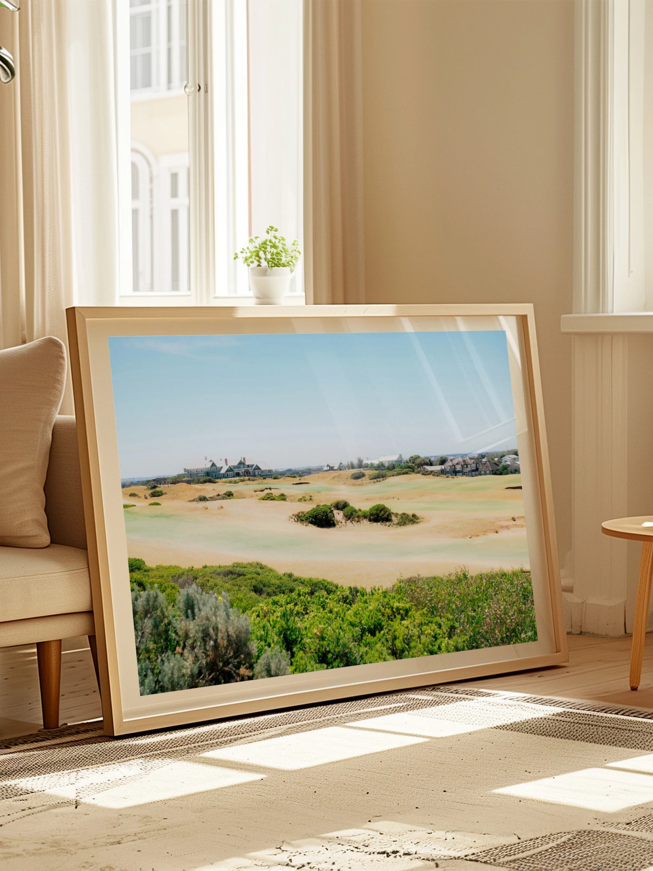 Barwon Heads Golf Course Summer Fairways Landscape