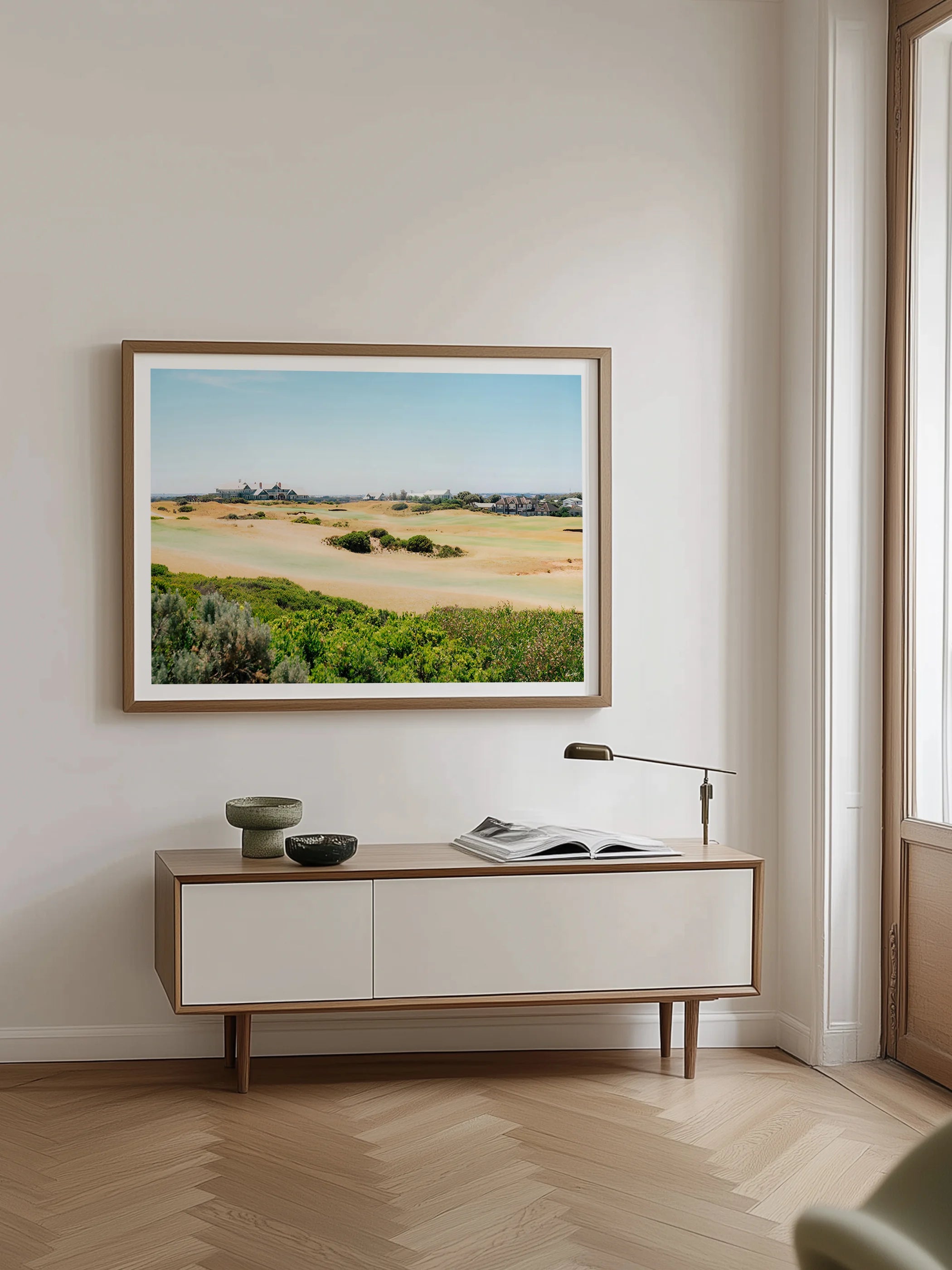 Barwon Heads Golf Course Summer Fairways Landscape