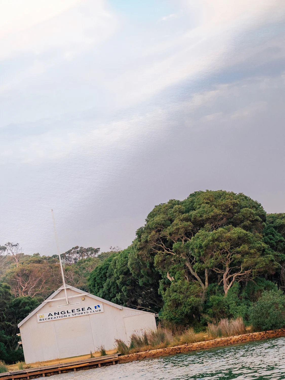 Anglesea Sports Club at Sunset Landscape