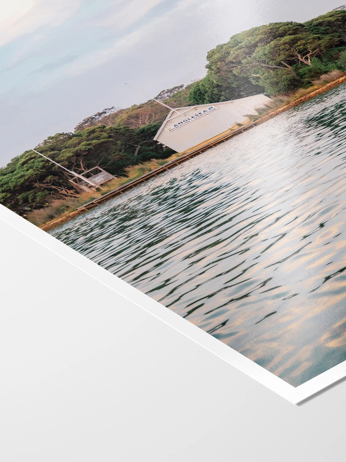 Anglesea Sports Club at Sunset Portrait