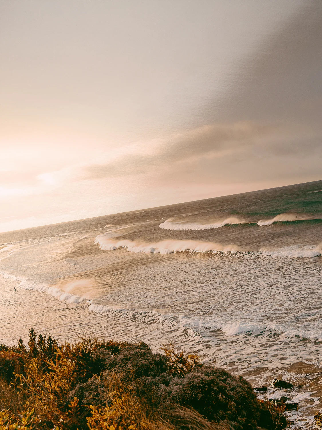 Anglesea Surf Beach Sunrise in Colour