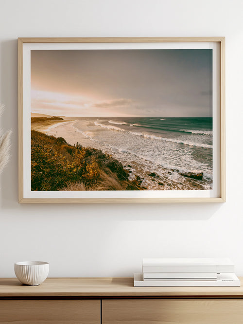 Anglesea Surf Beach Sunrise in Colour
