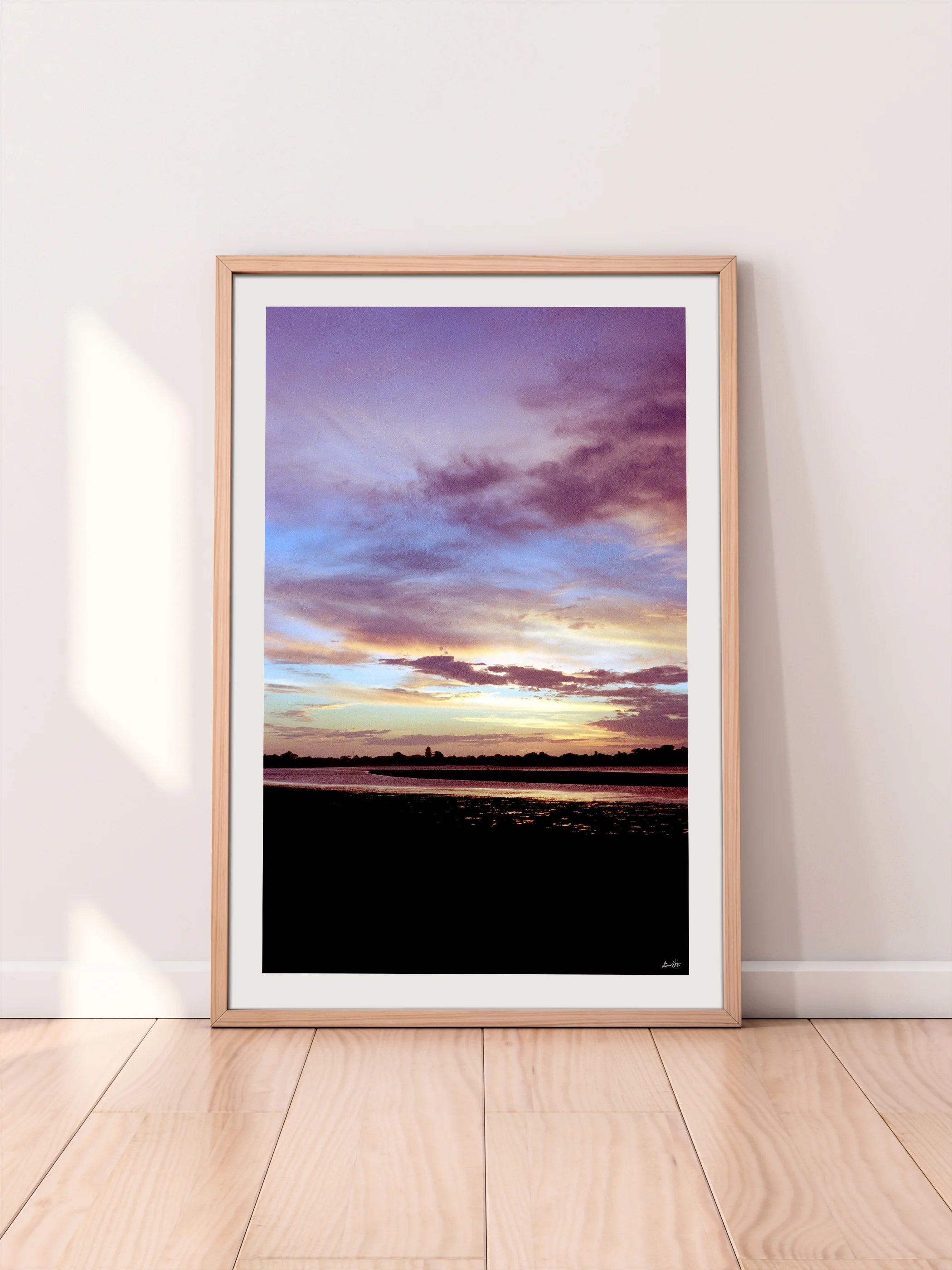 Barwon Heads River at Sunset portrait