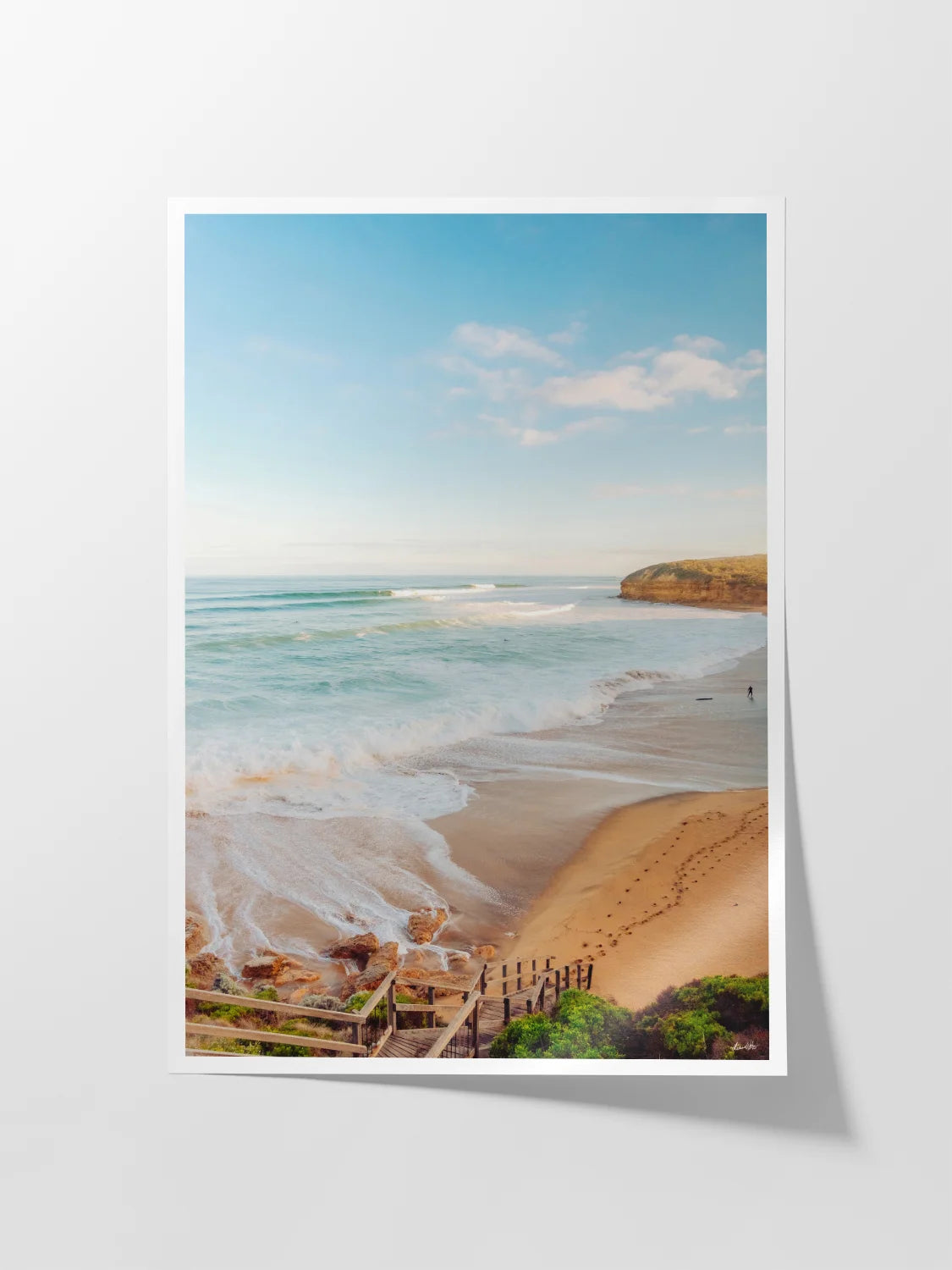 Bells Beach at Sunset Portrait