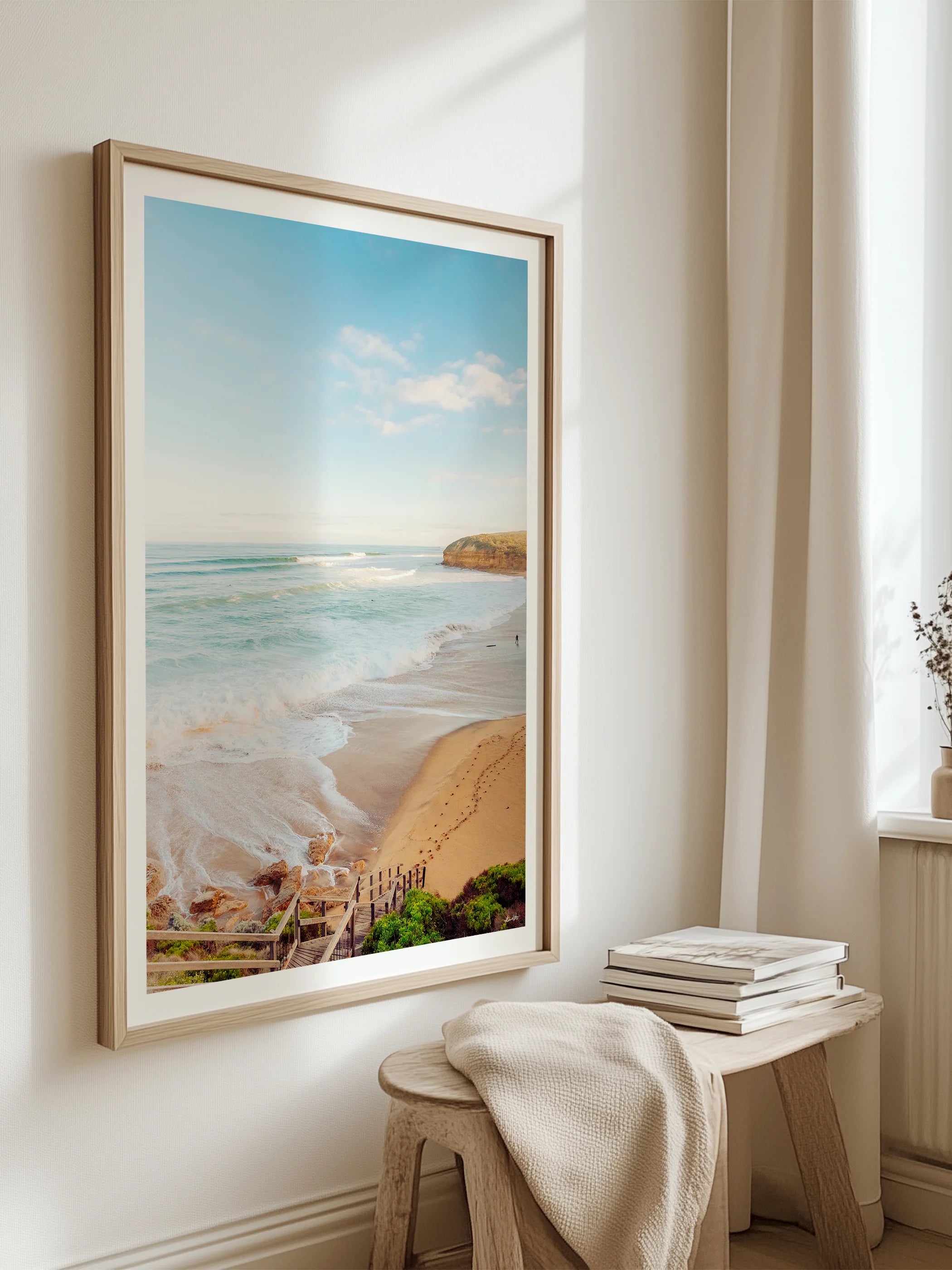 Bells Beach at Sunset Portrait