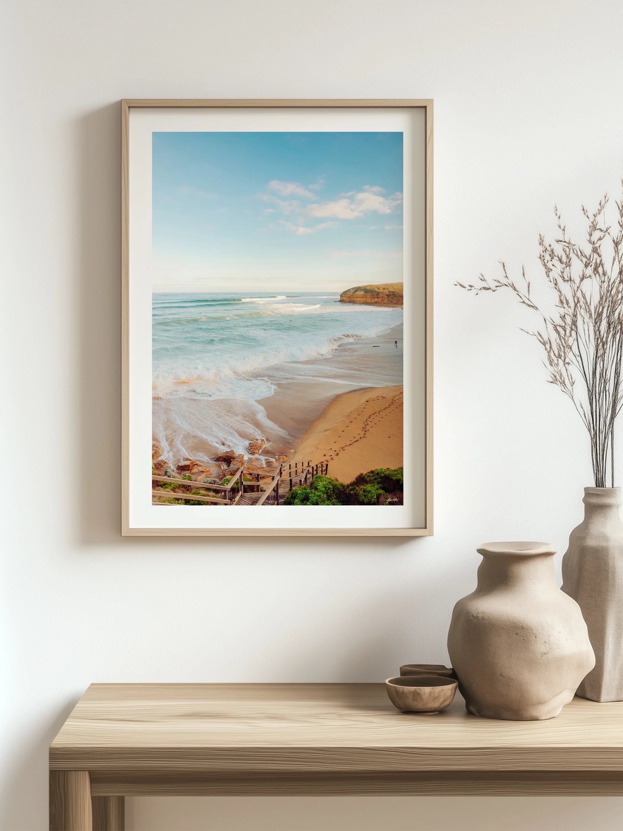 Bells Beach at Sunset Portrait