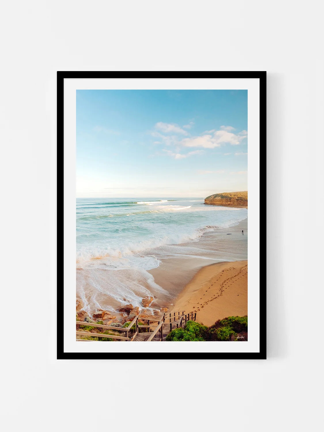 Bells Beach at Sunset Portrait