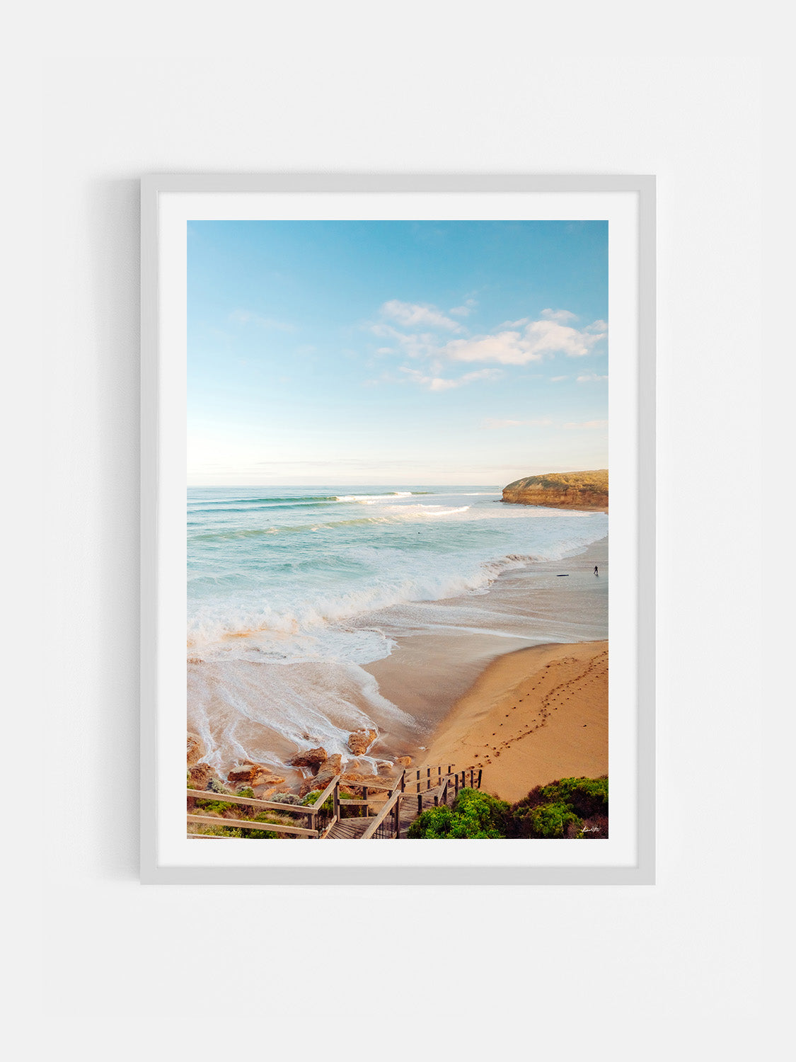 Bells Beach at Sunset Portrait