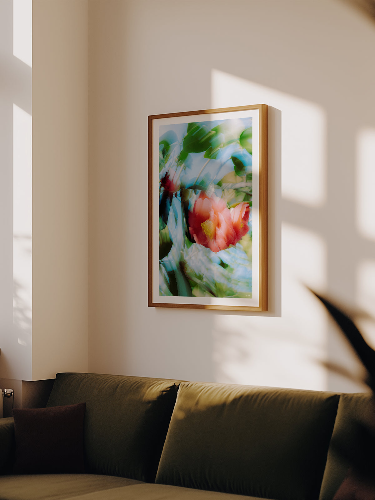Bright Flower Series - Camelia Japonica Red
