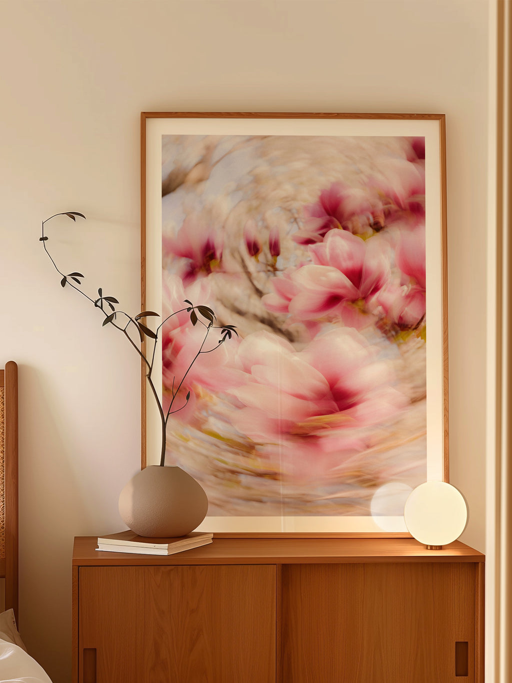 Bright Flower Series - Magnolia + Soulangeana in White Pink and Red