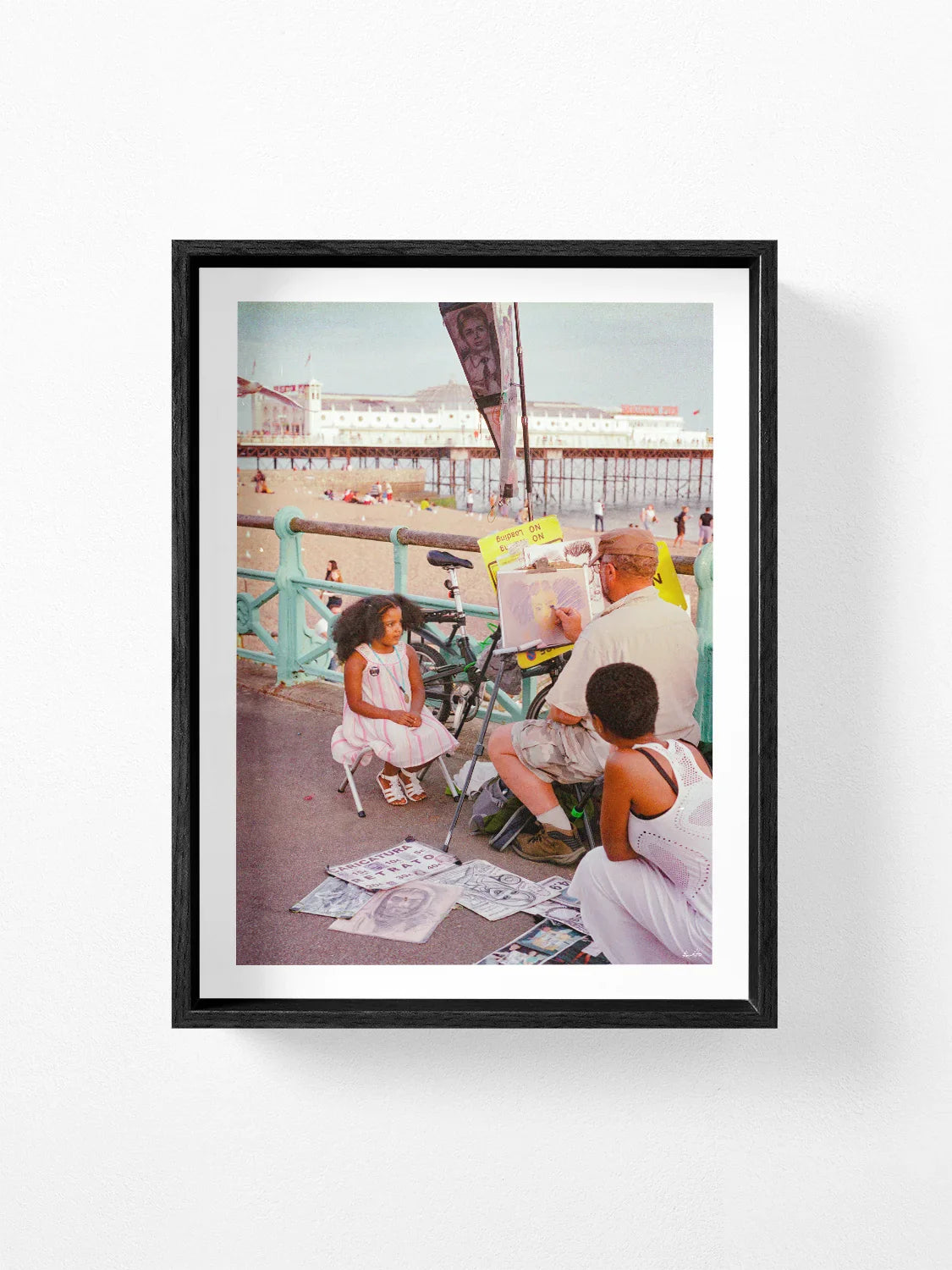 Brighton Pier Caricature Artist