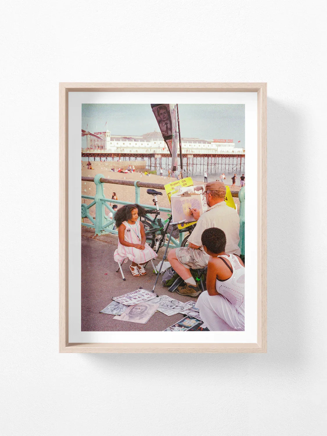 Brighton Pier Caricature Artist