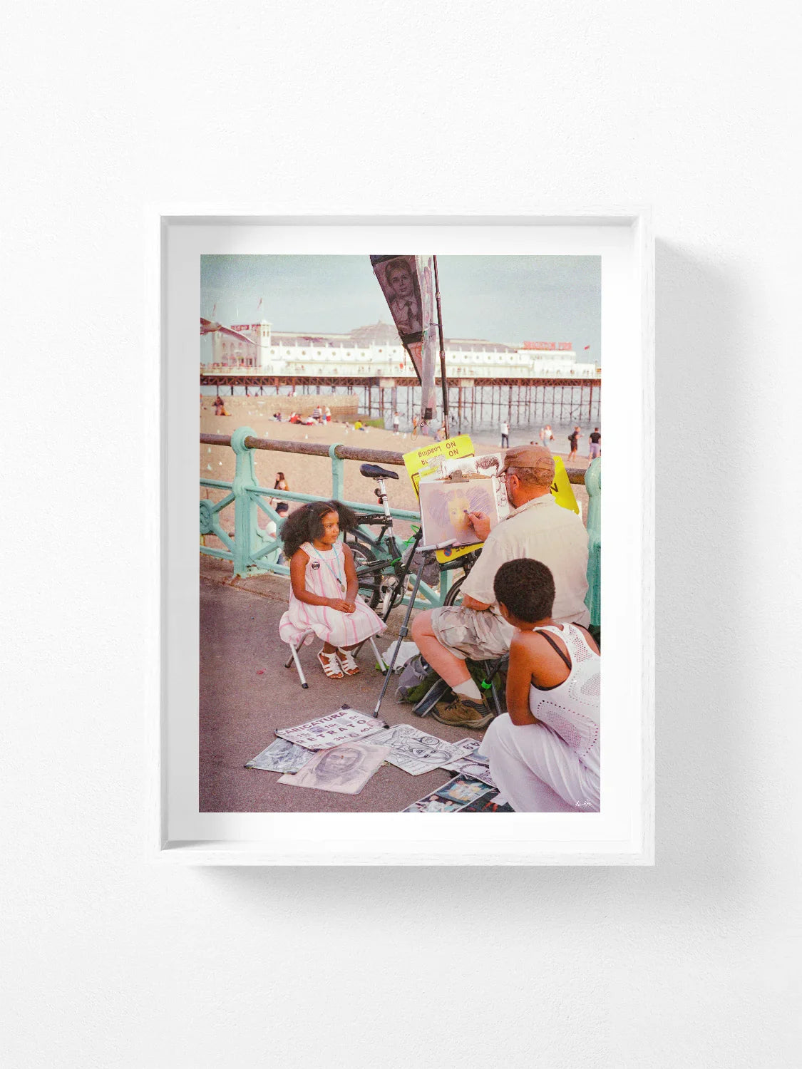 Brighton Pier Caricature Artist