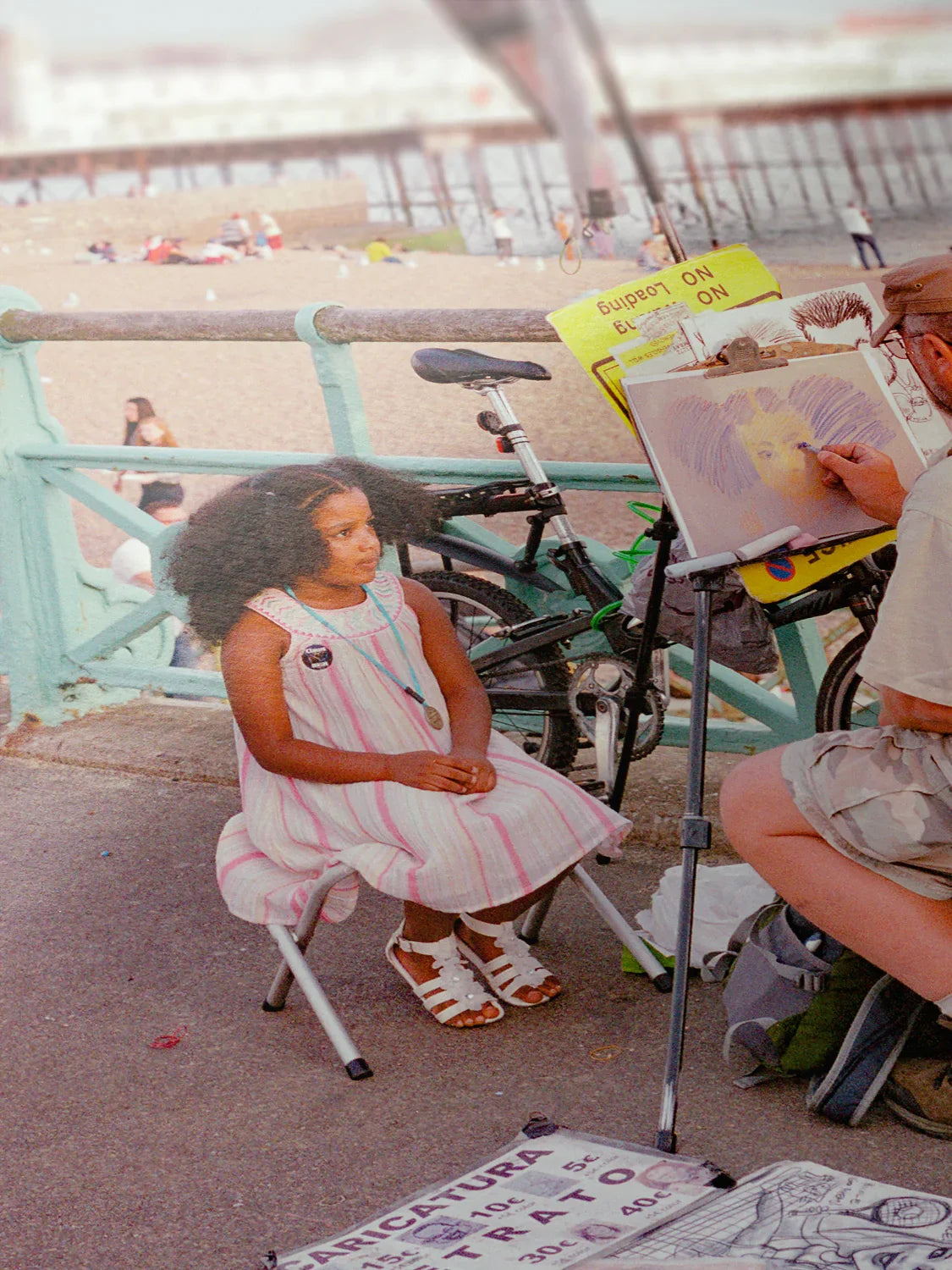 Brighton Pier Caricature Artist