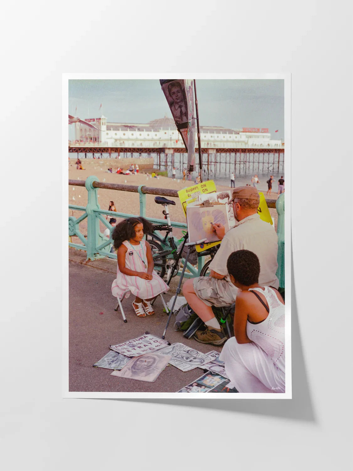 Brighton Pier Caricature Artist