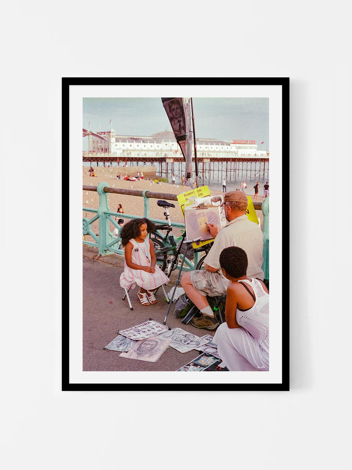 Brighton Pier Caricature Artist