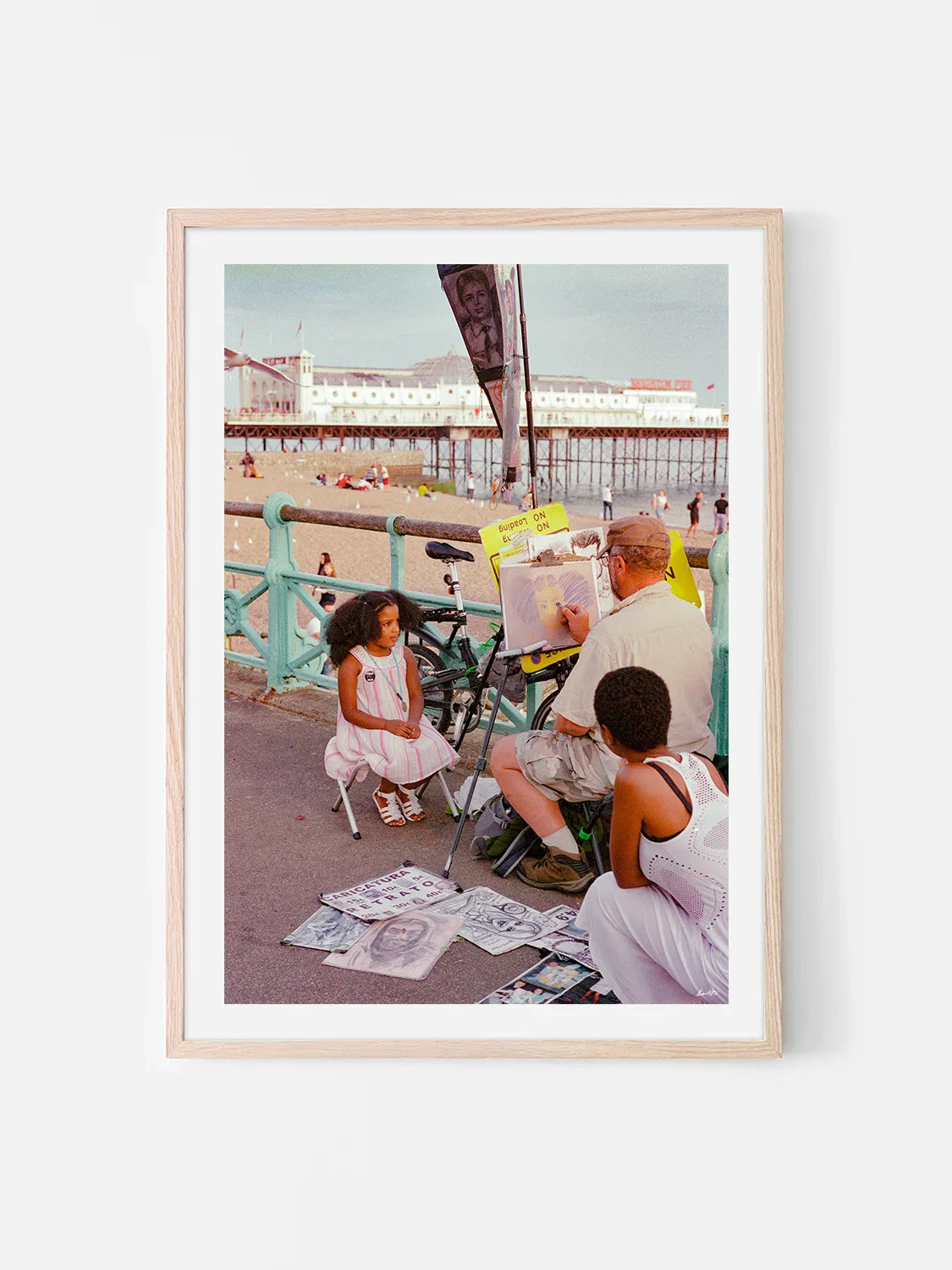 Brighton Pier Caricature Artist
