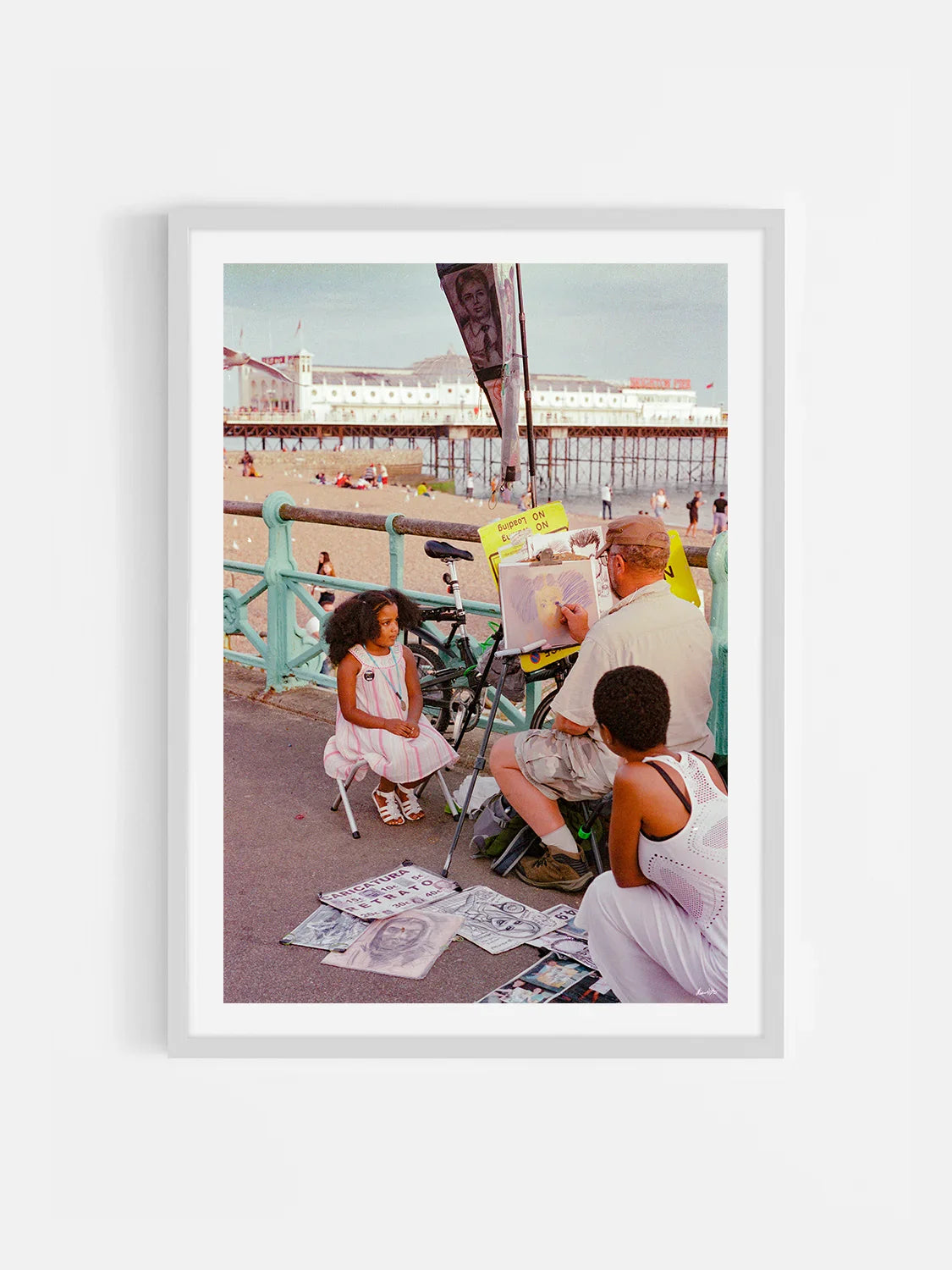 Brighton Pier Caricature Artist