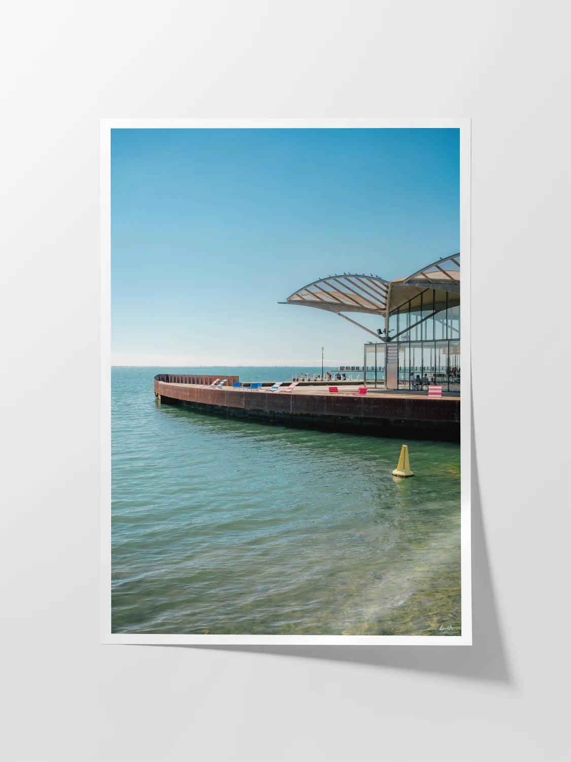 Carousel at the Geelong Waterfront Pavilion Portrait