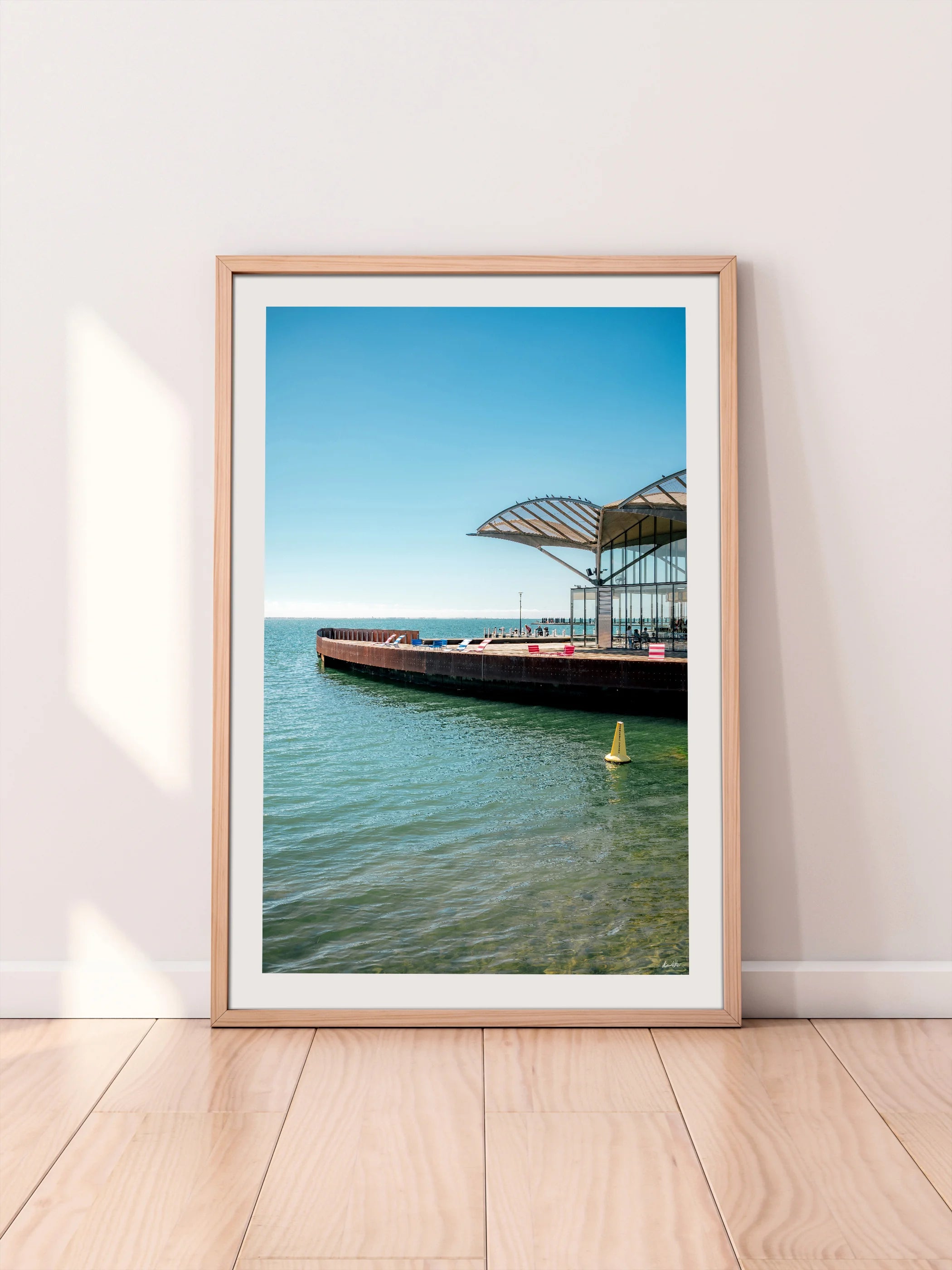 Carousel at the Geelong Waterfront Pavilion Portrait