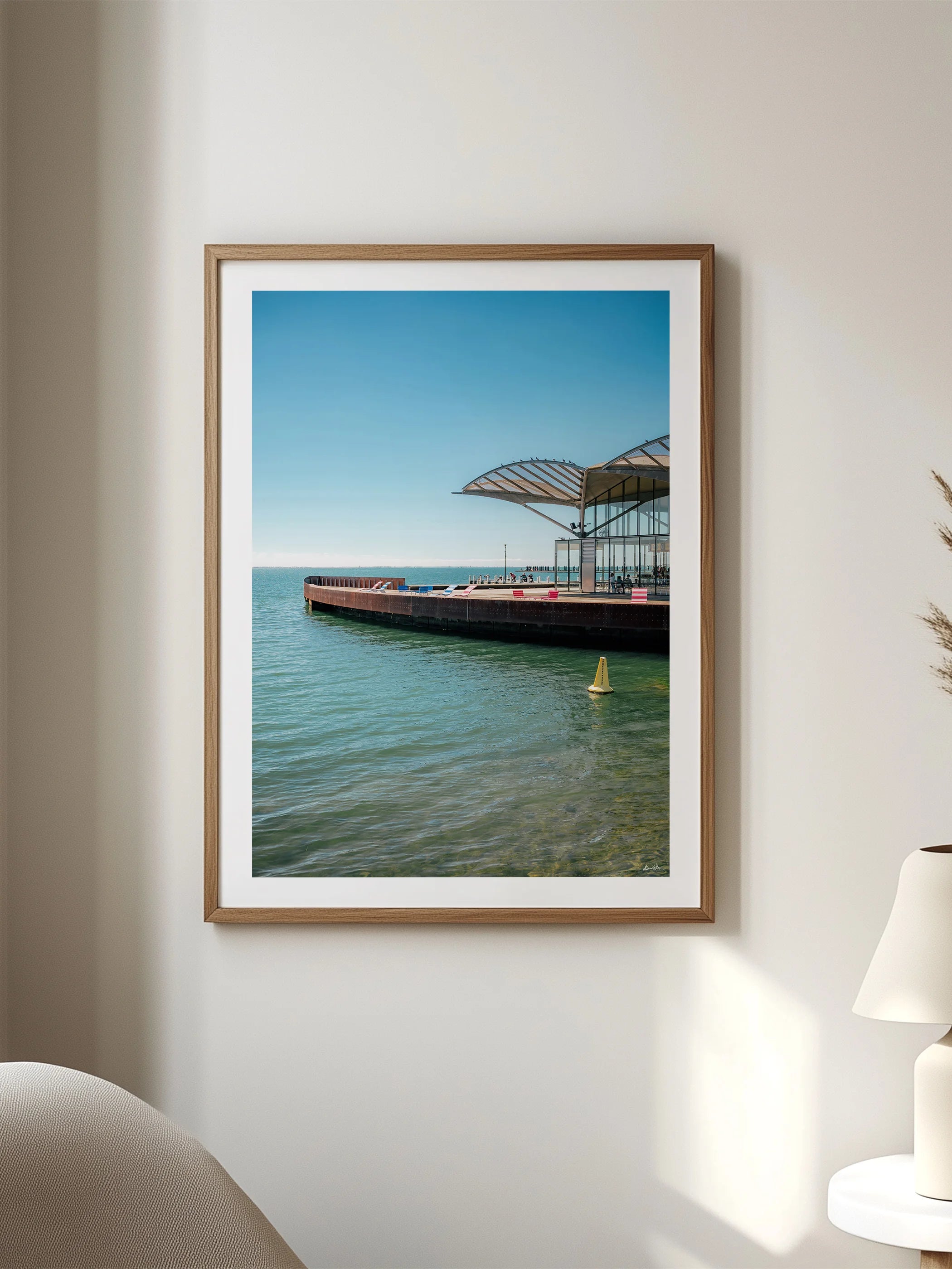 Carousel at the Geelong Waterfront Pavilion Portrait