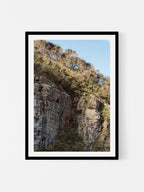 Cumberland River Rock Gorge Wall in Shadow (Portrait)