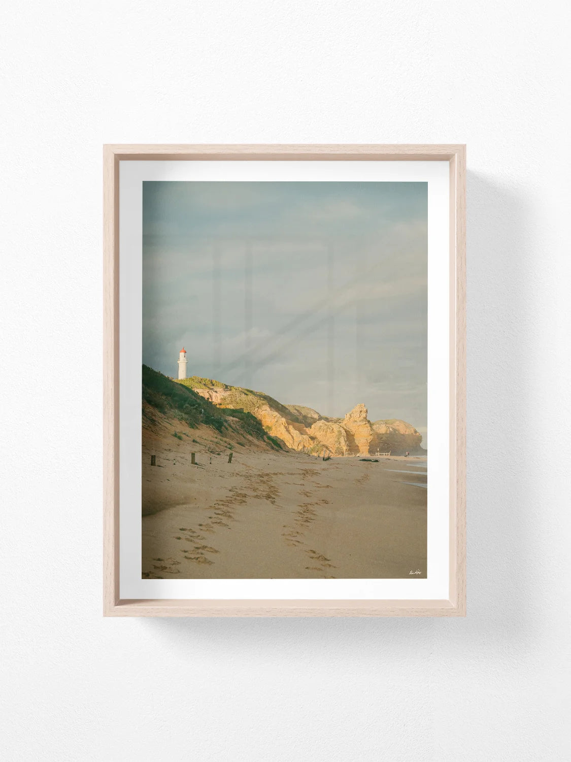 Fairhaven Beach Lighthouse Approach Portrait