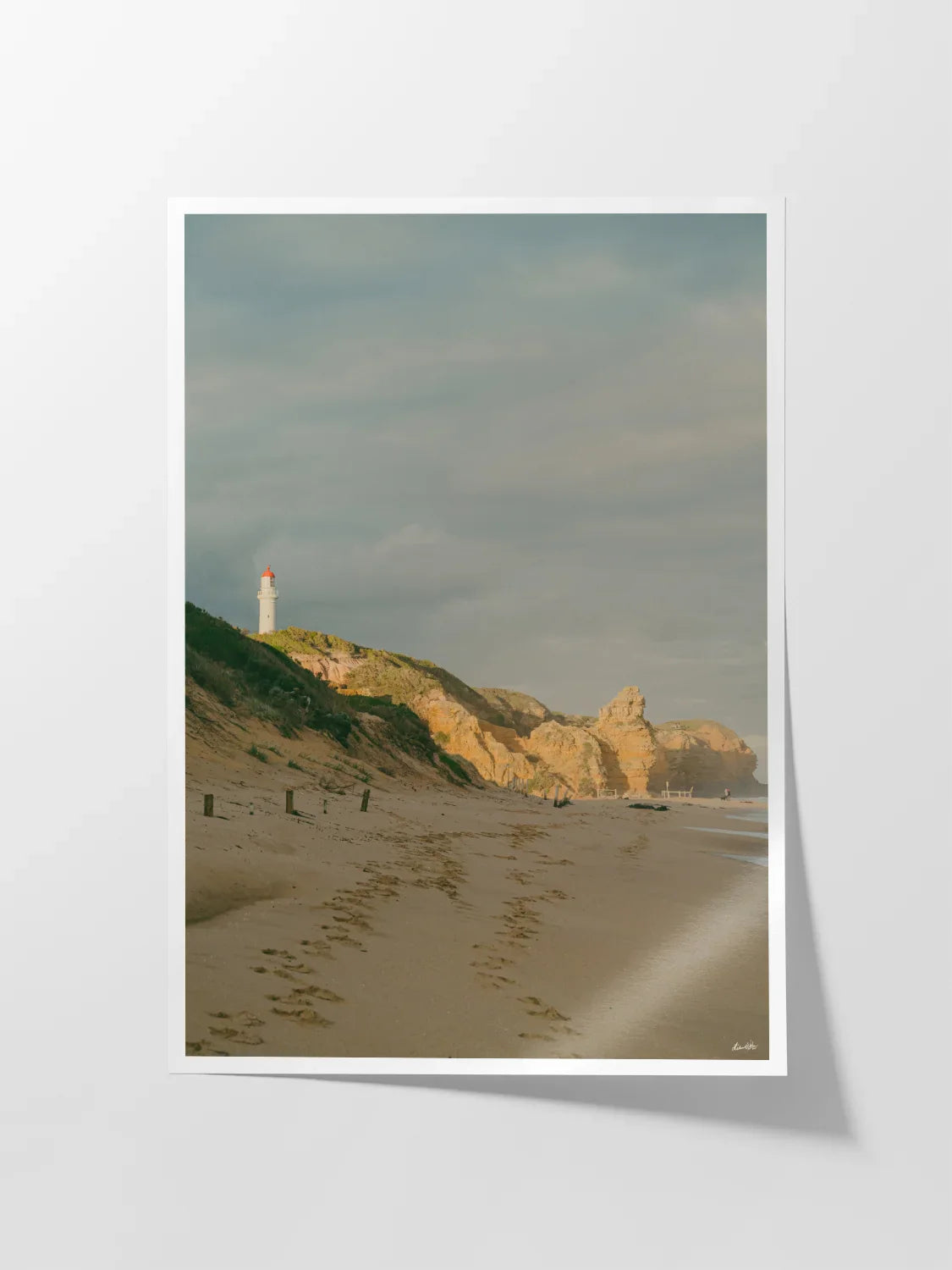Fairhaven Beach Lighthouse Approach Portrait
