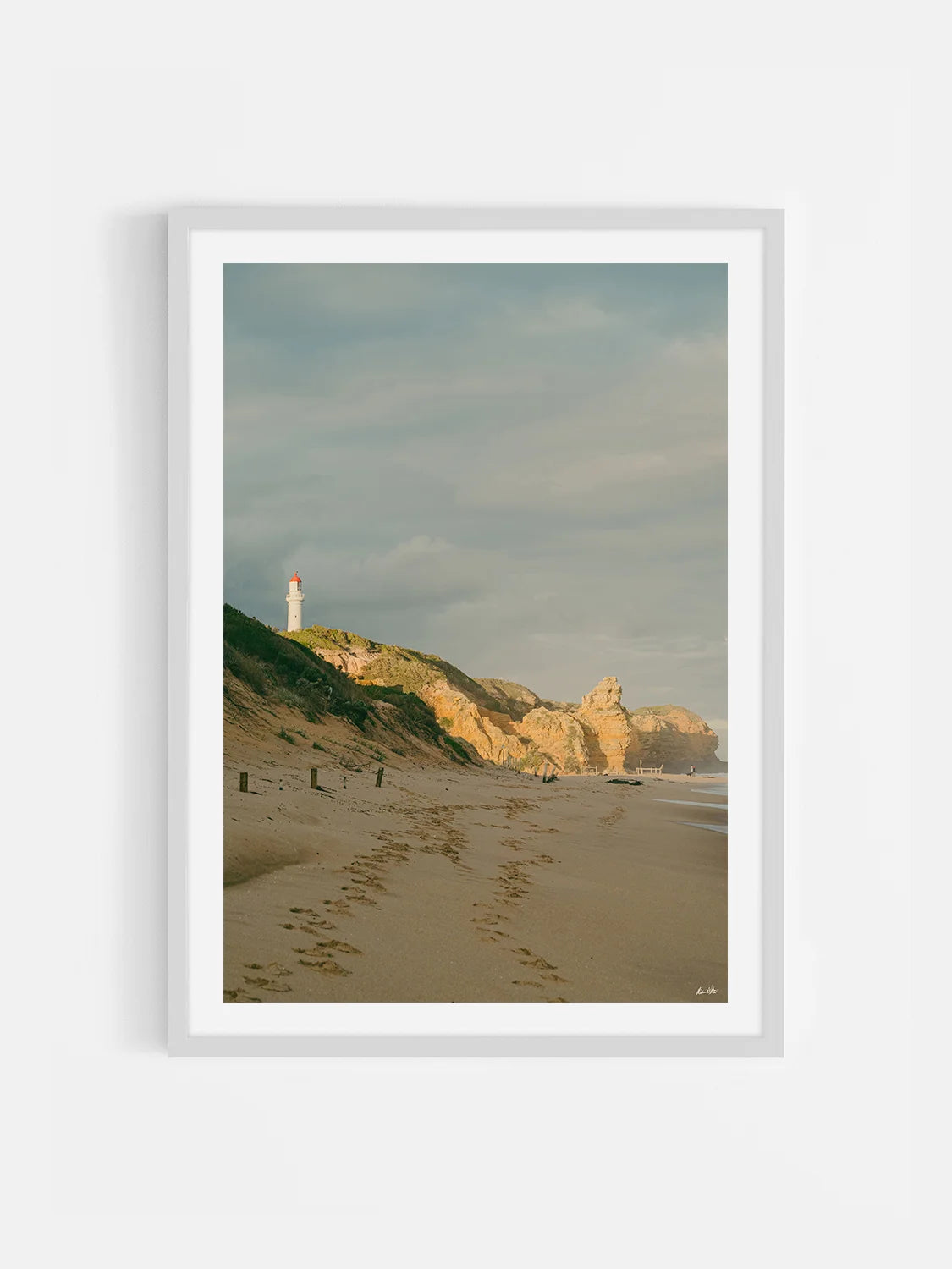 Fairhaven Beach Lighthouse Approach Portrait