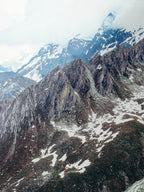 French Alps Summit View