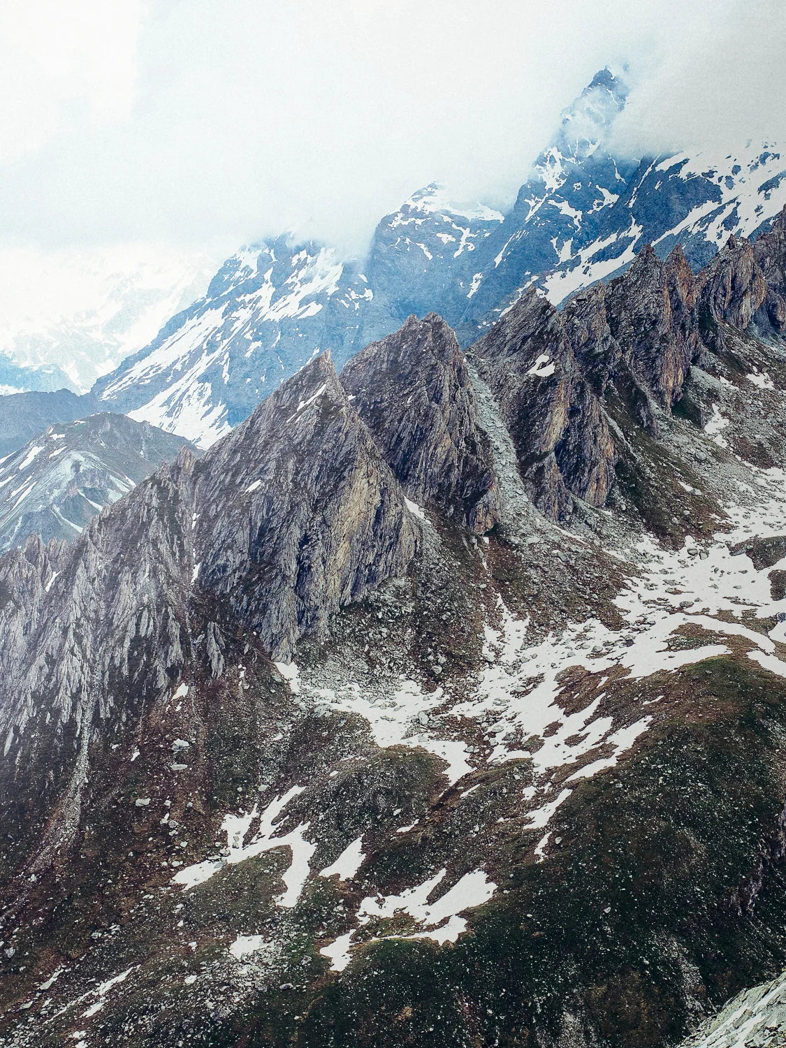 French Alps Summit View
