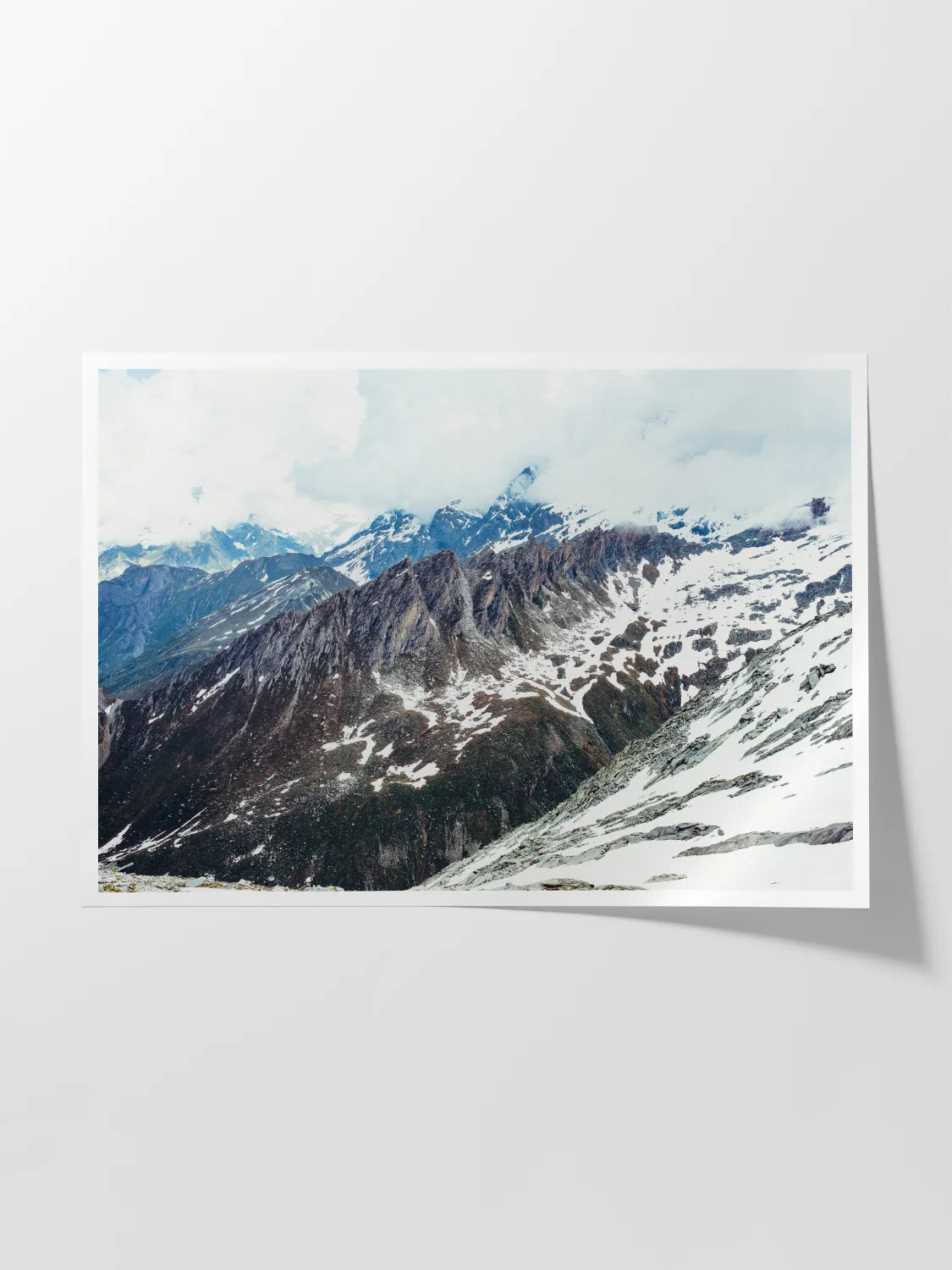 French Alps Summit View