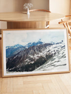 French Alps Summit View