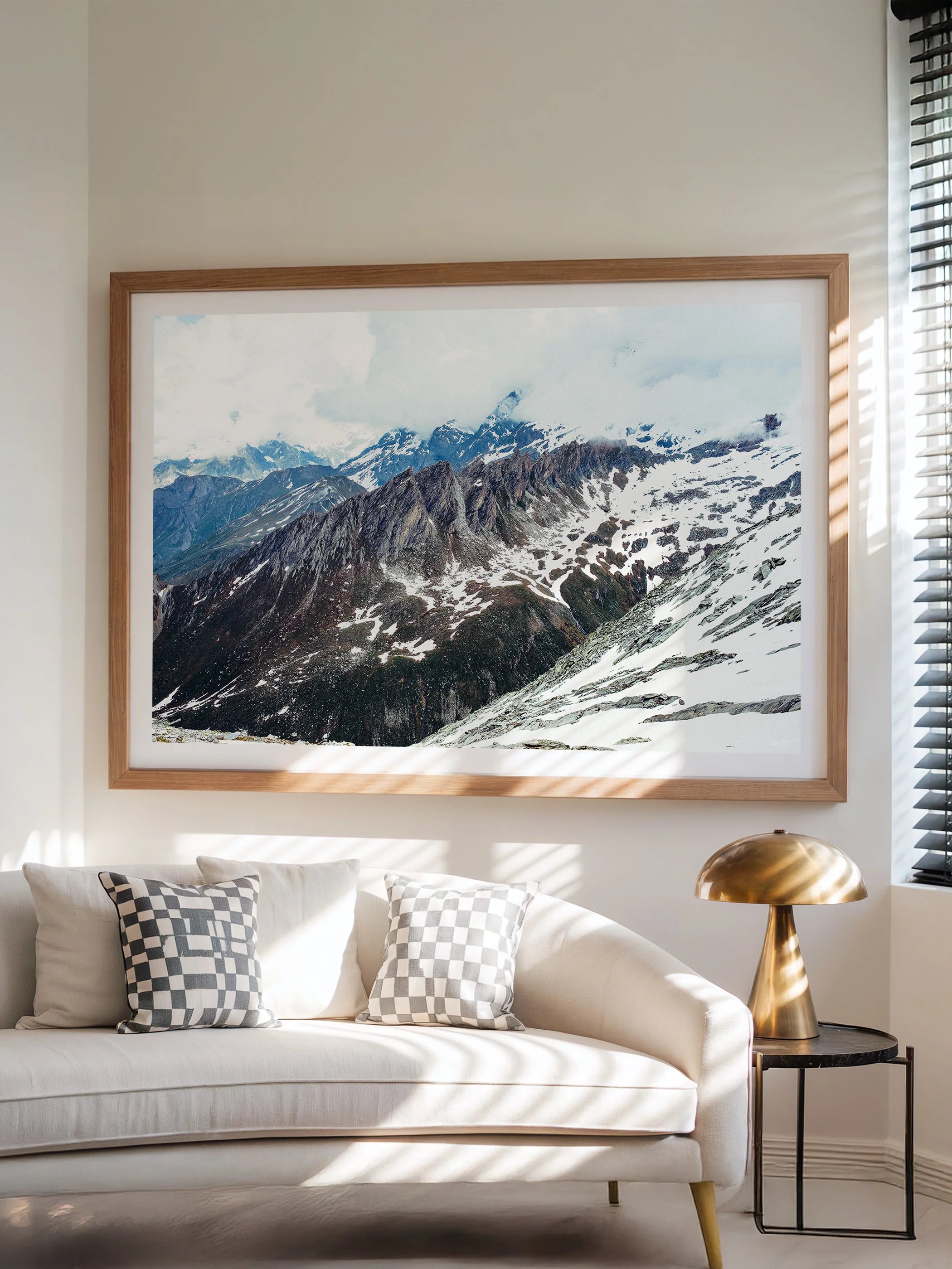 French Alps Summit View