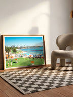 From Eastern Beach Across Geelong Waterfront Landscape