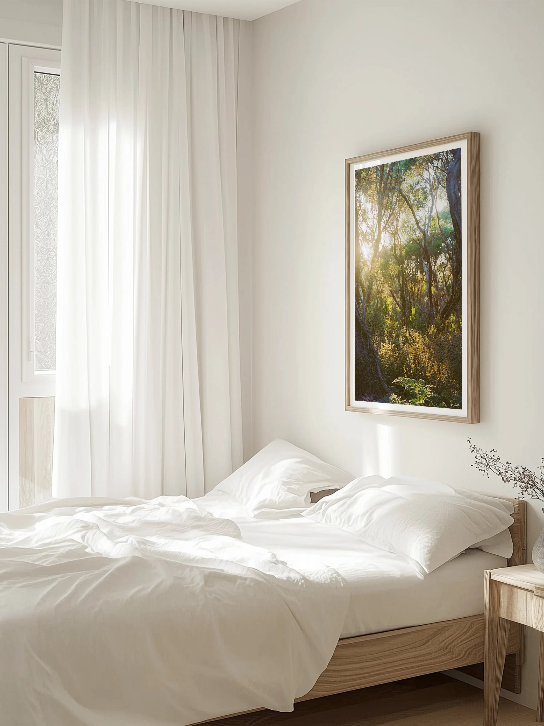 Great Ocean Walk Moonahs and Gum at Sunrise Portrait