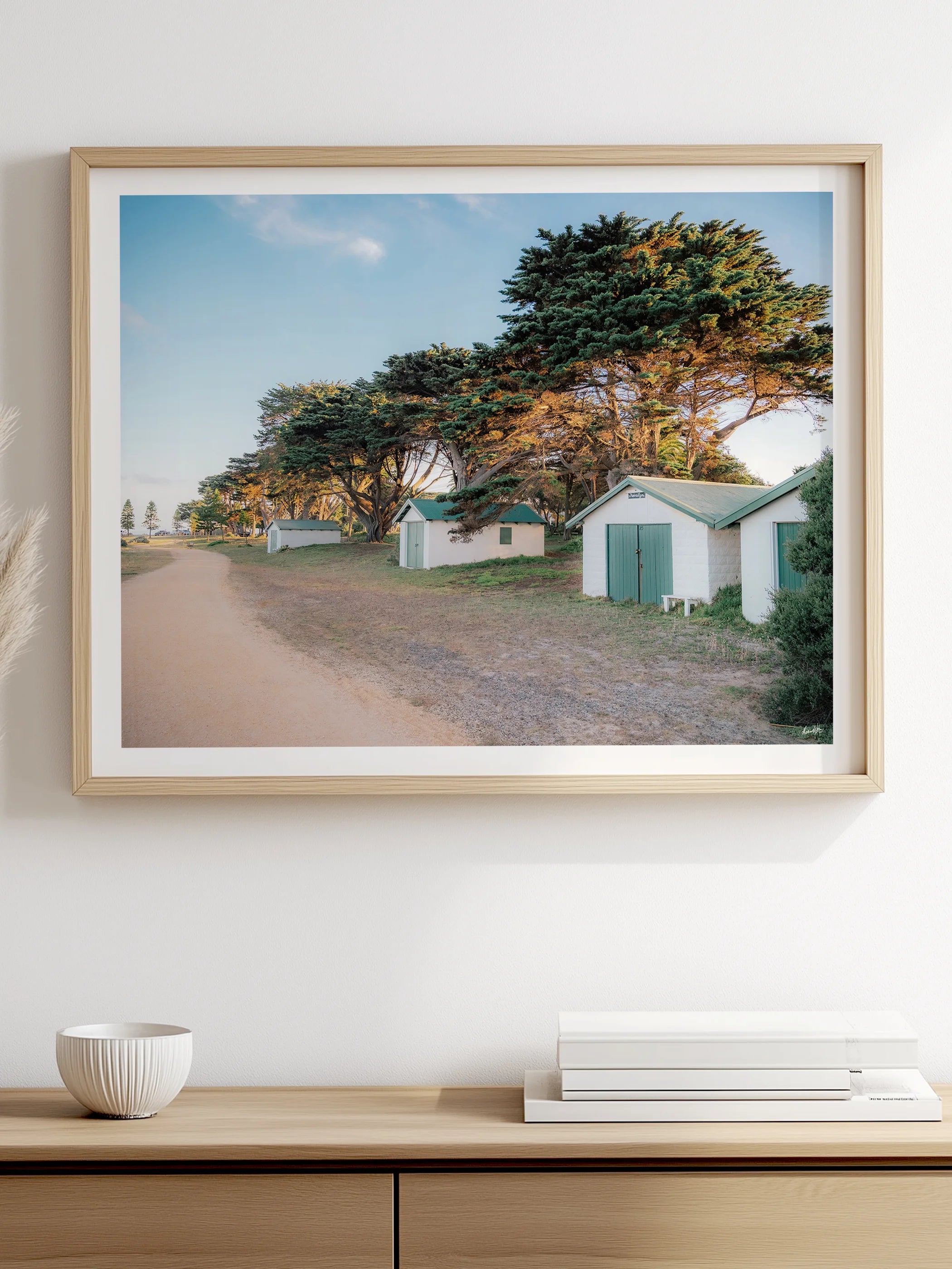 Indented Head Boat Sheds View