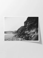 Jan Juc Cliffs in Black and White