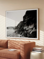 Jan Juc Cliffs in Black and White