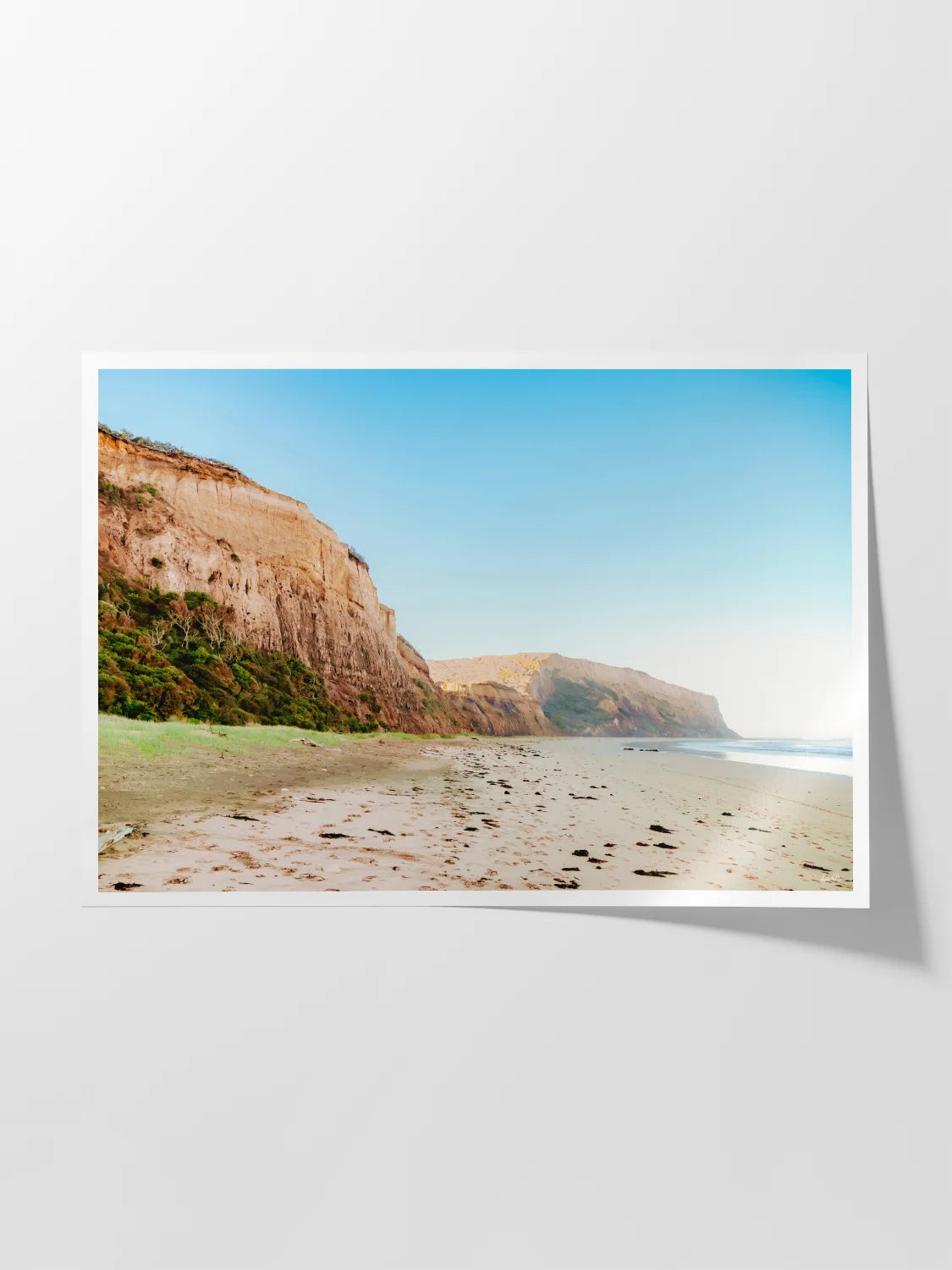 Jarosite Cliffs Point Addis at Sunset
