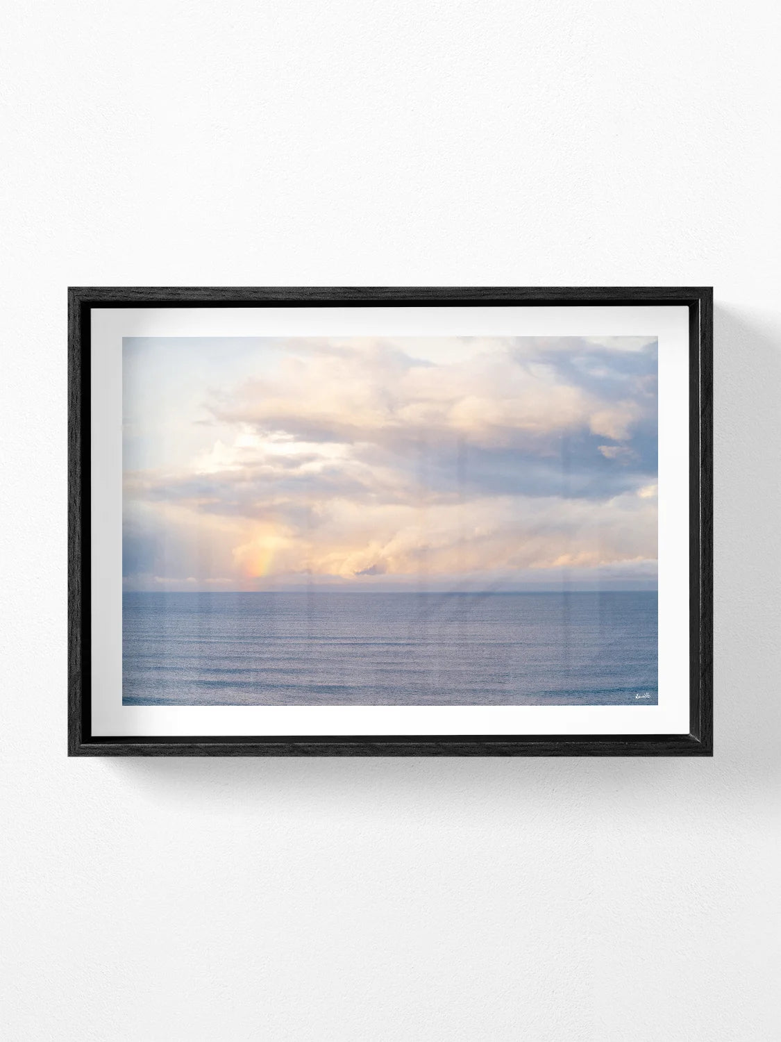 Johanna Beach Clouds and Rainbow