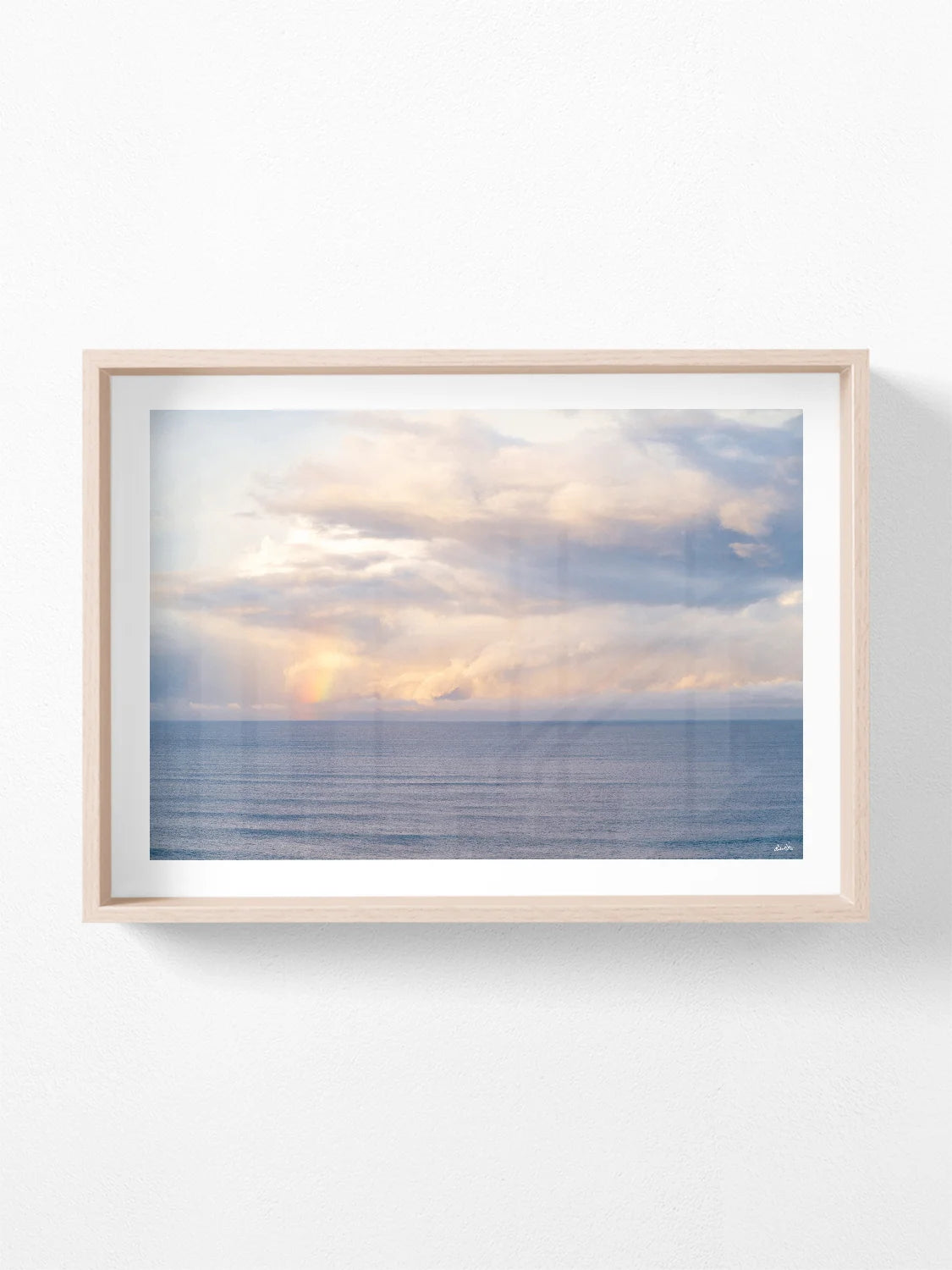 Johanna Beach Clouds and Rainbow