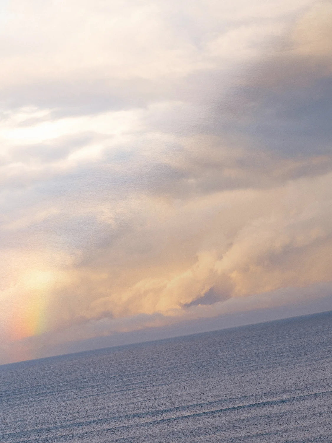 Johanna Beach Clouds and Rainbow