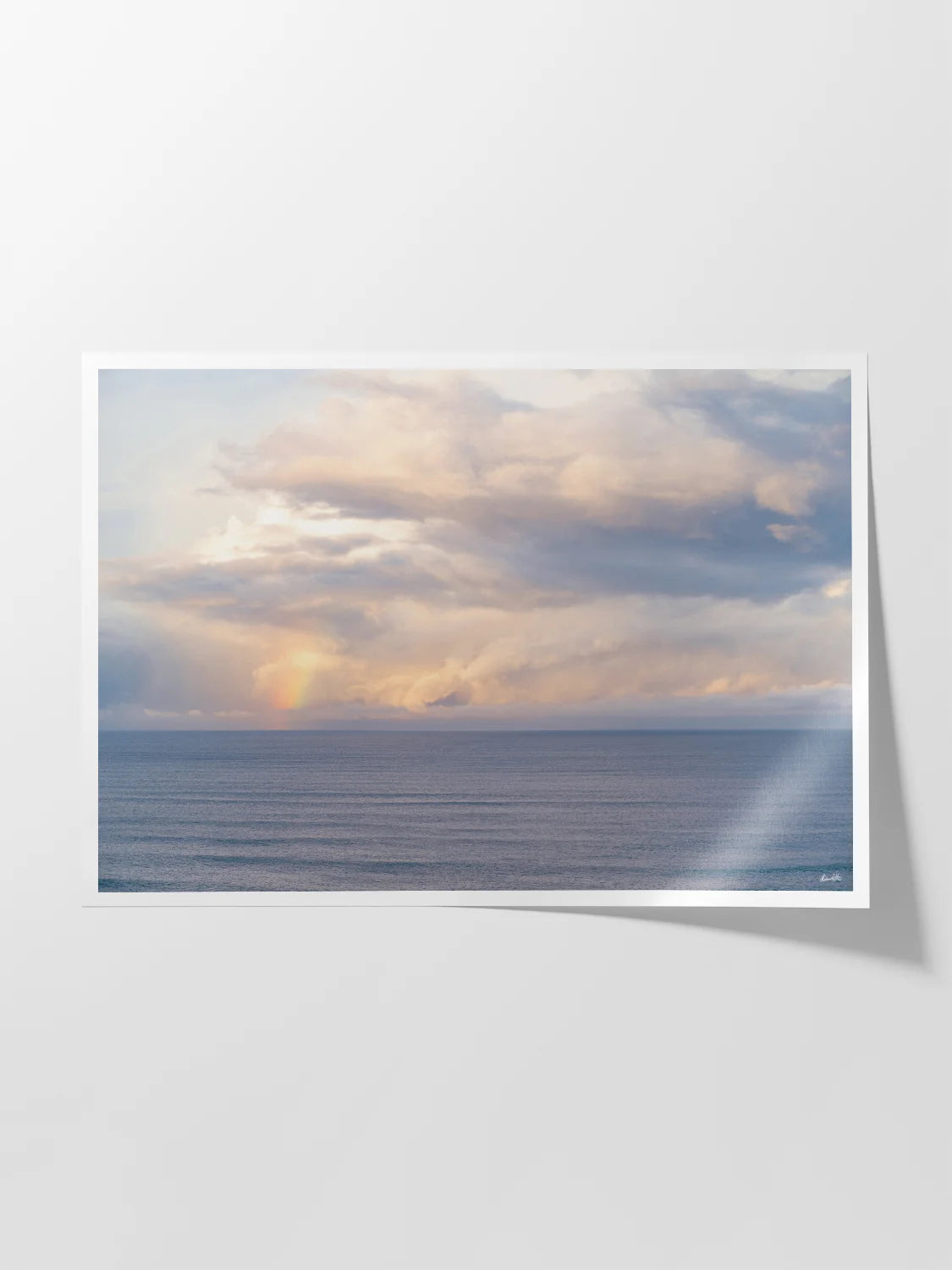 Johanna Beach Clouds and Rainbow